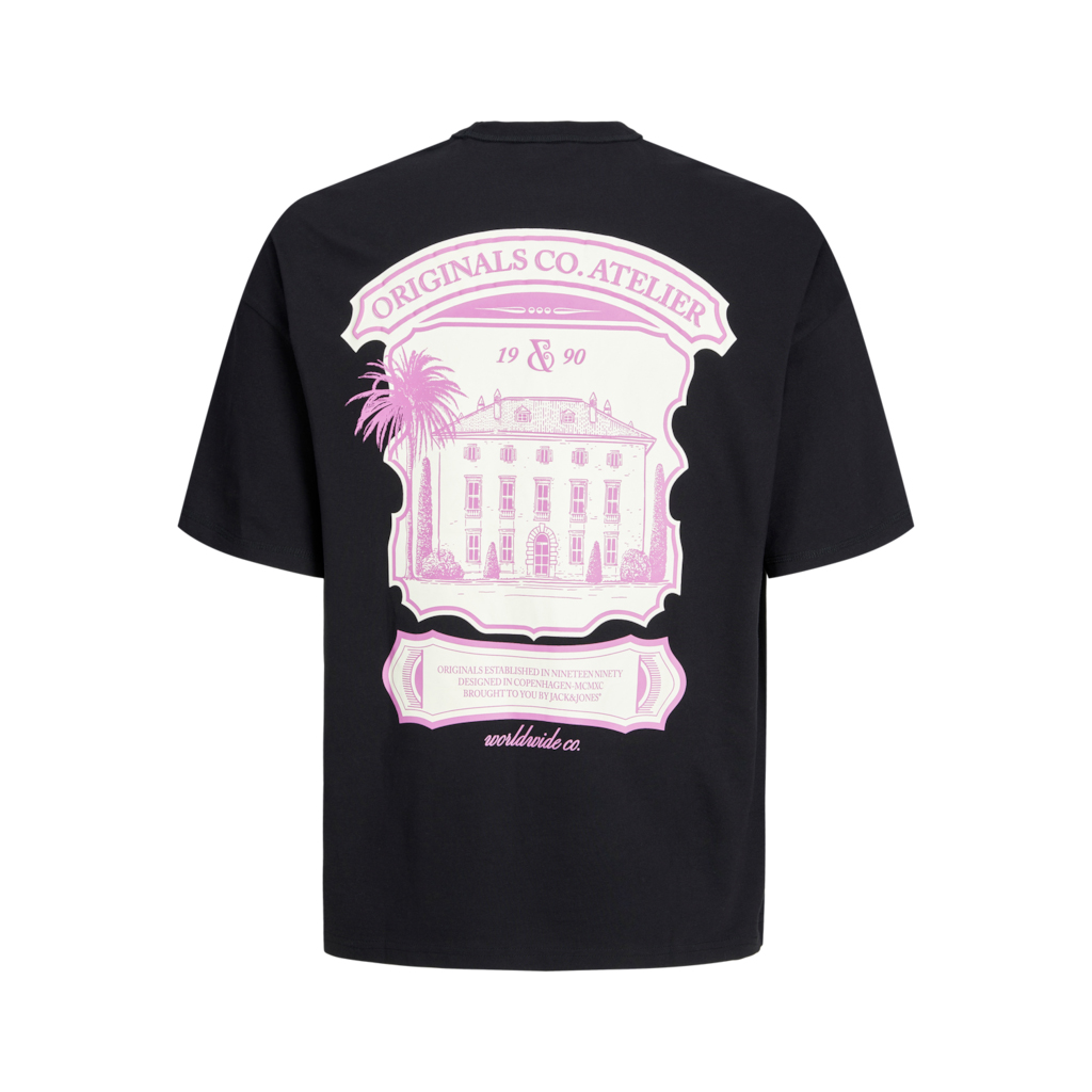 JACK & JONES Tee SS Santorini Oversize Fit Tee t-shirts - bas herr – bild 2