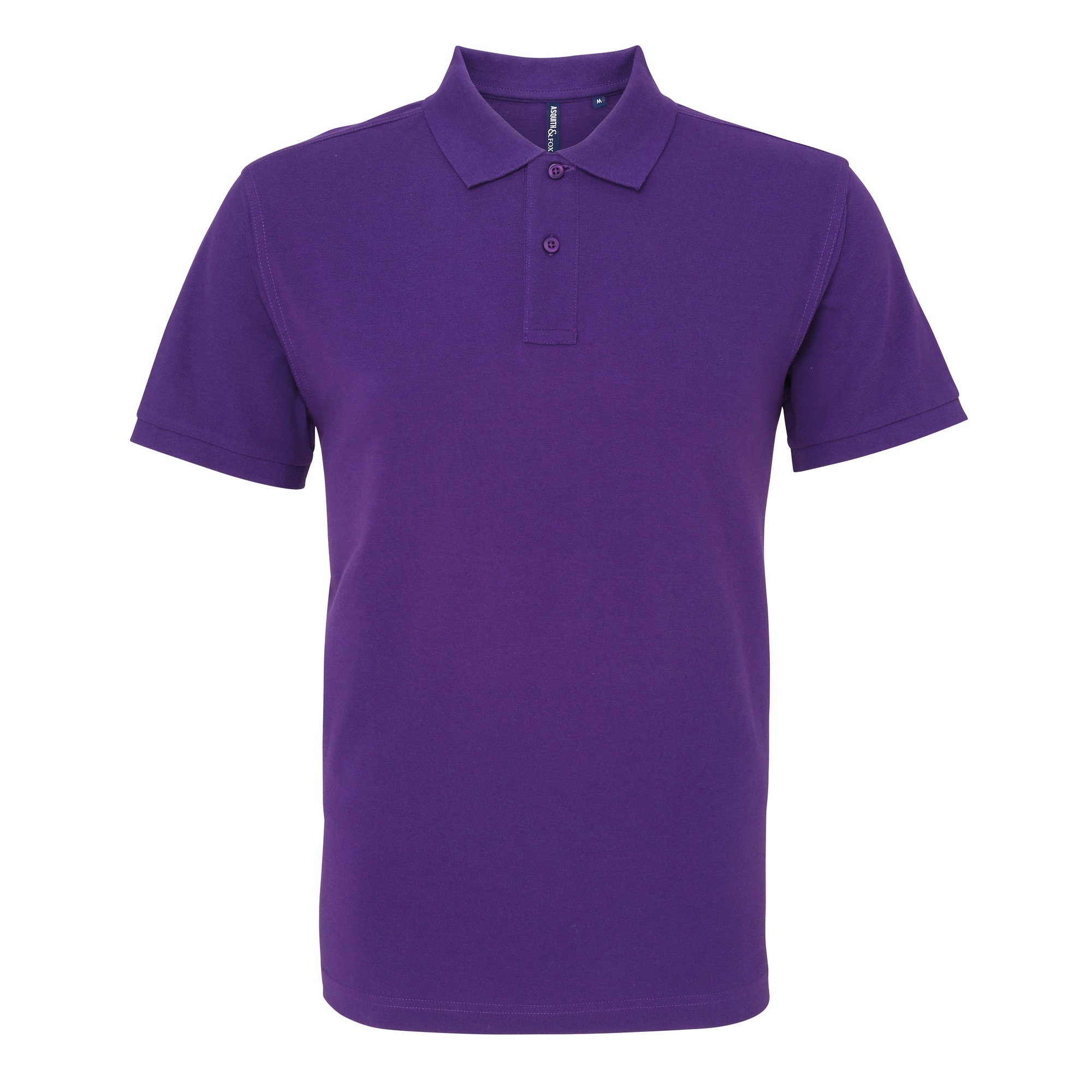 Thumbnail - Asquith & Fox Herren Bio-Poloshirt in klassischer Passform (lila)