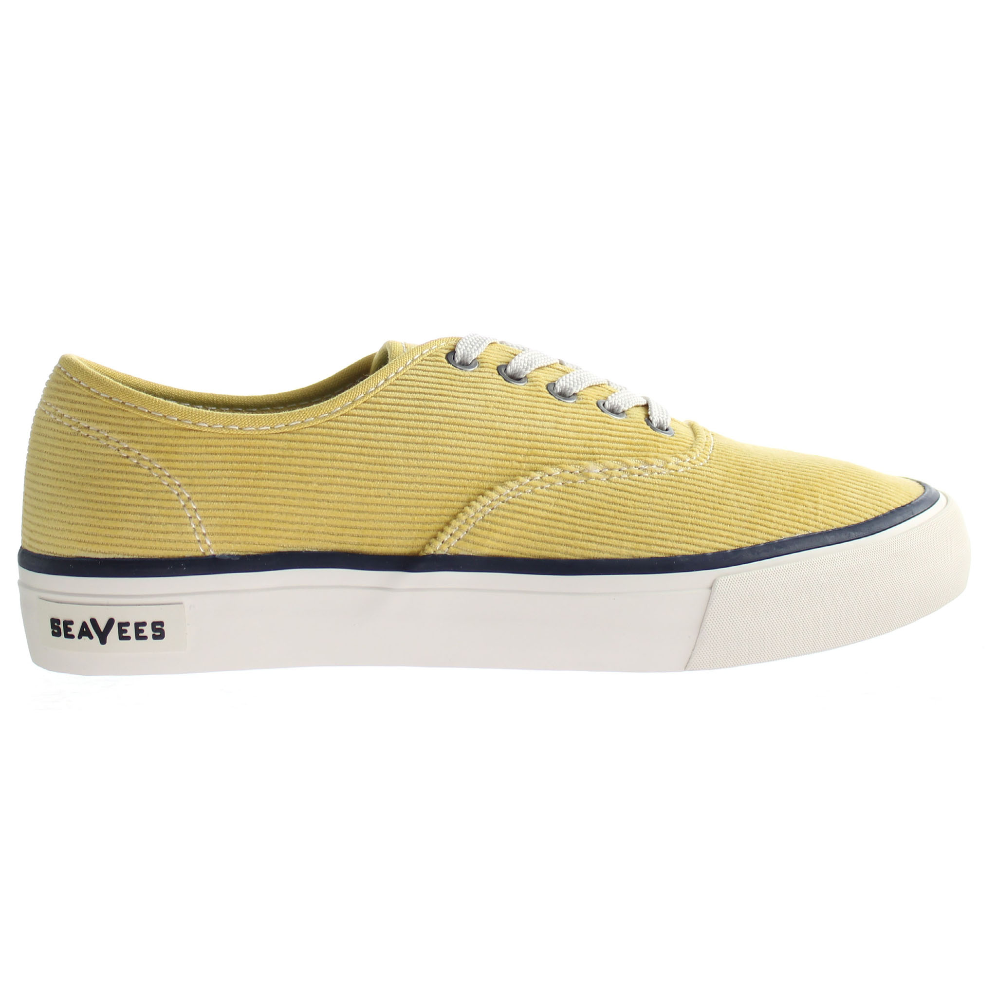 Thumbnail - Seavees Legende Sneaker Cordes Safran gelbe Damenschuhe