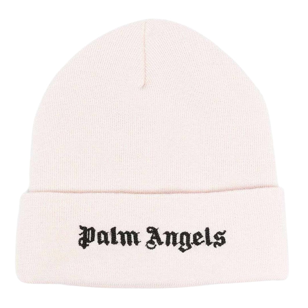 Thumbnail - Beige Mutze mit Palm Angels-Markenlogo