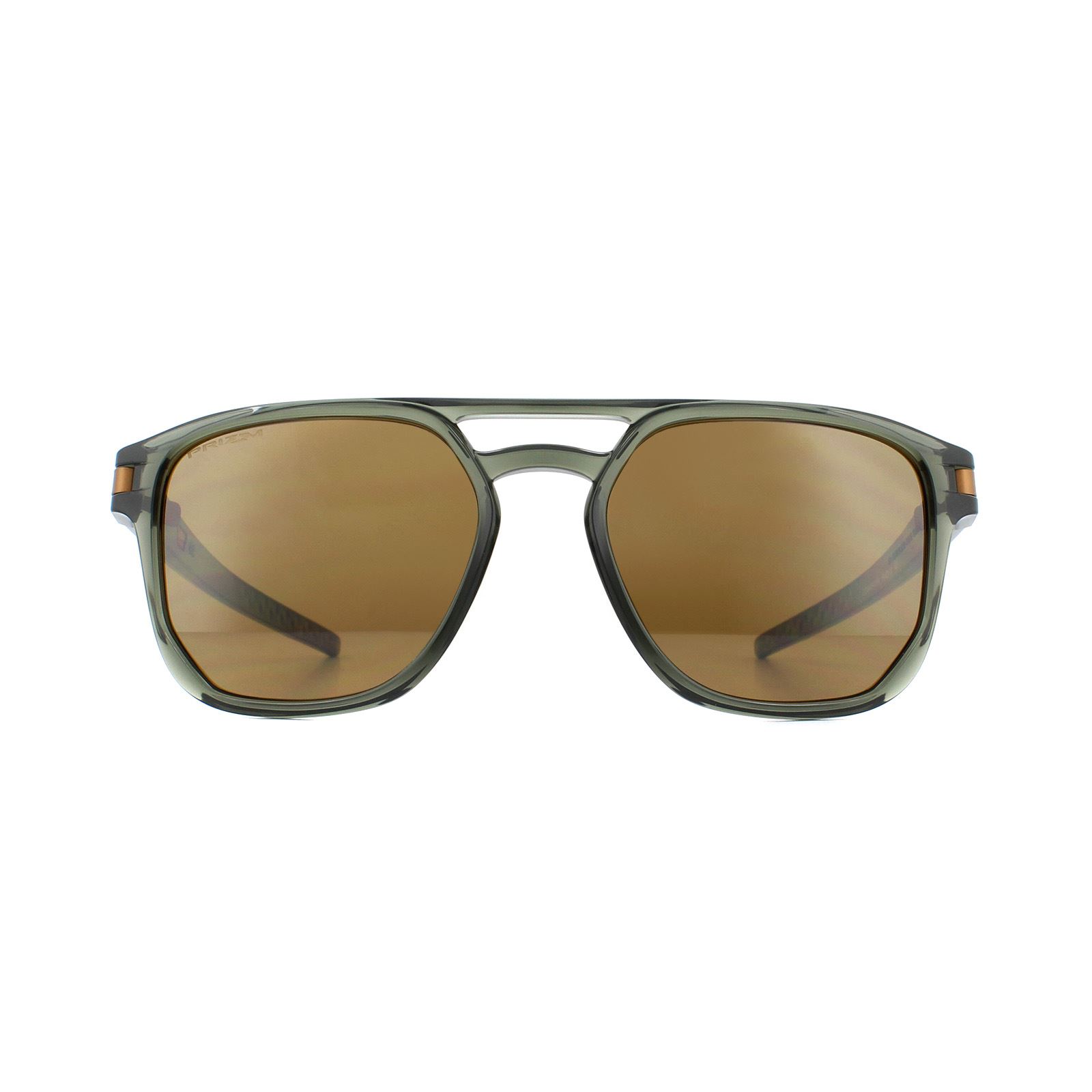 Thumbnail - Oakley Square Unisex Olive Tinte Prizm Tungston Sonnenbrille