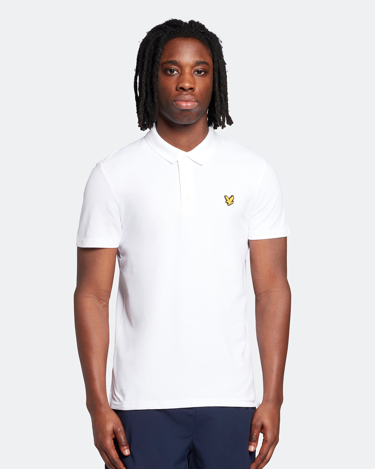 Thumbnail - Lyle & Scott – Sports – Kurzärmliges Poloshirt in Weiß
