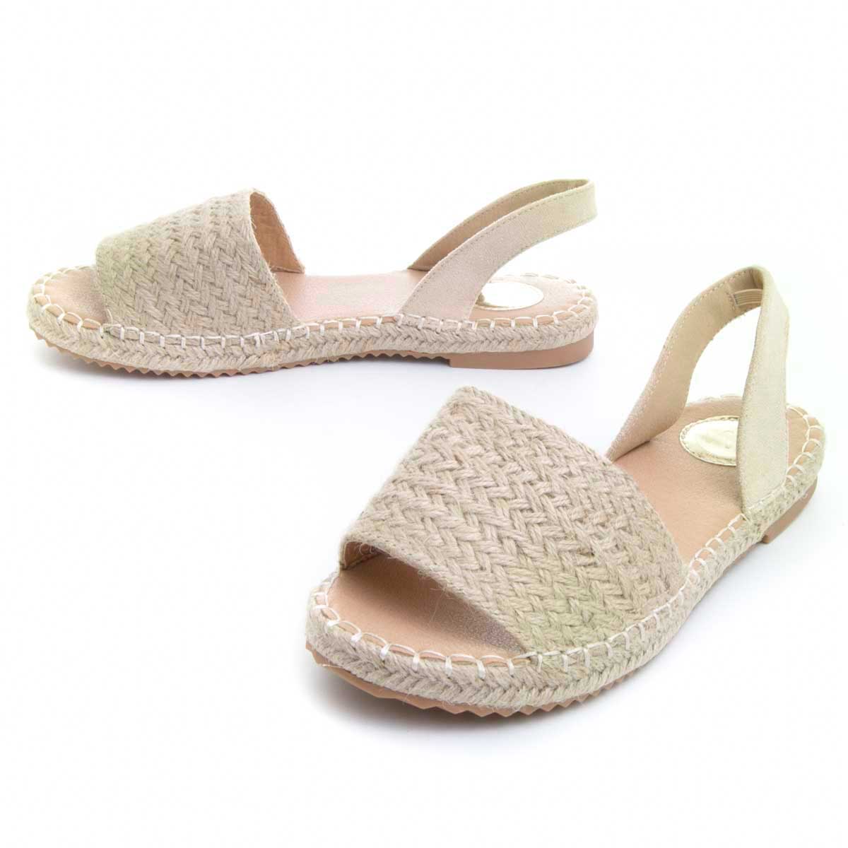 Thumbnail - Montevita Flachsandalette Yuttan4 in Beige