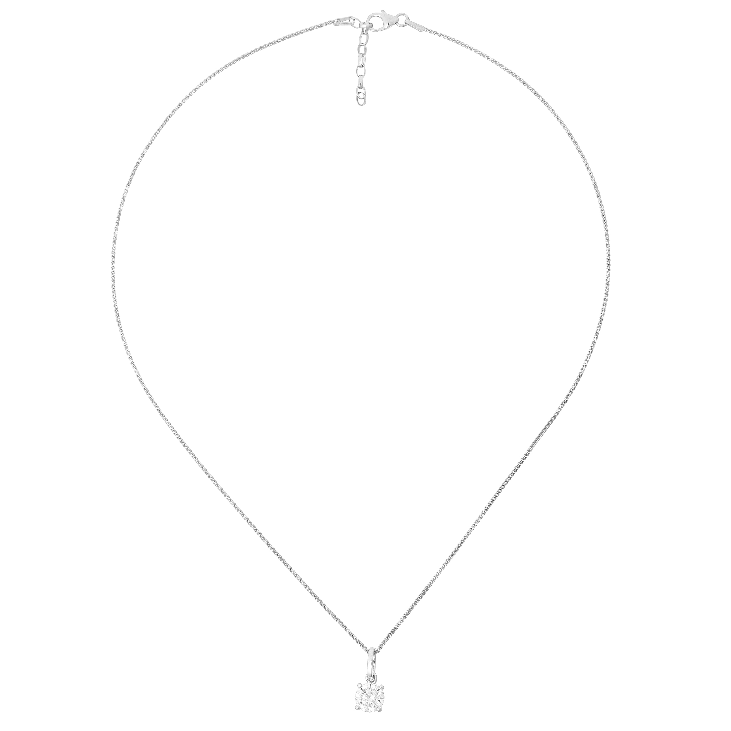 Thumbnail - Orphelia Damen-Kette aus 925er Sterlingsilber mit Anhänger – Silber ZH-7010