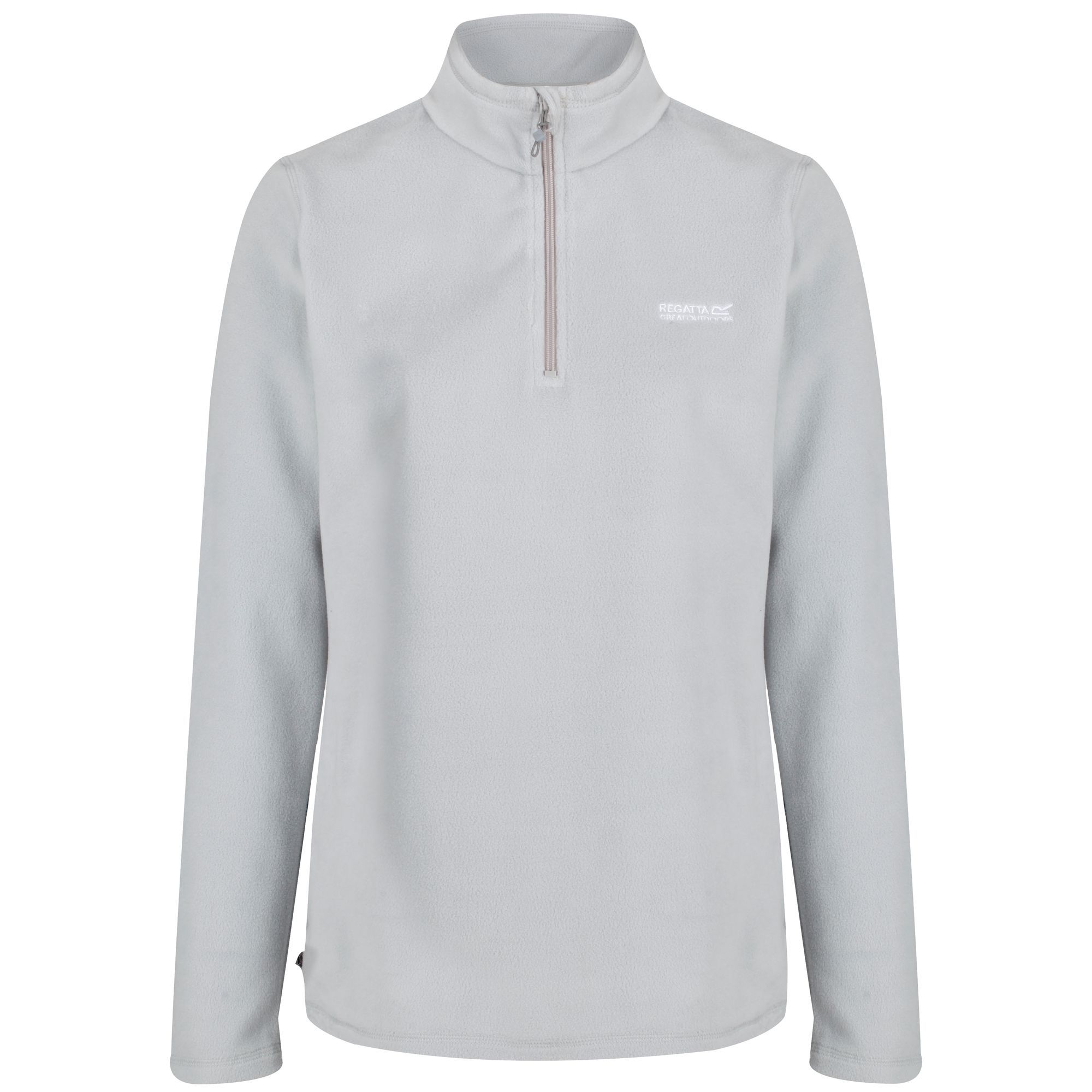 Regatta - Geweldige Outdoors Dames Sweetheart 1/4 Zip Fleece Sweater (Lichtgrijs)
