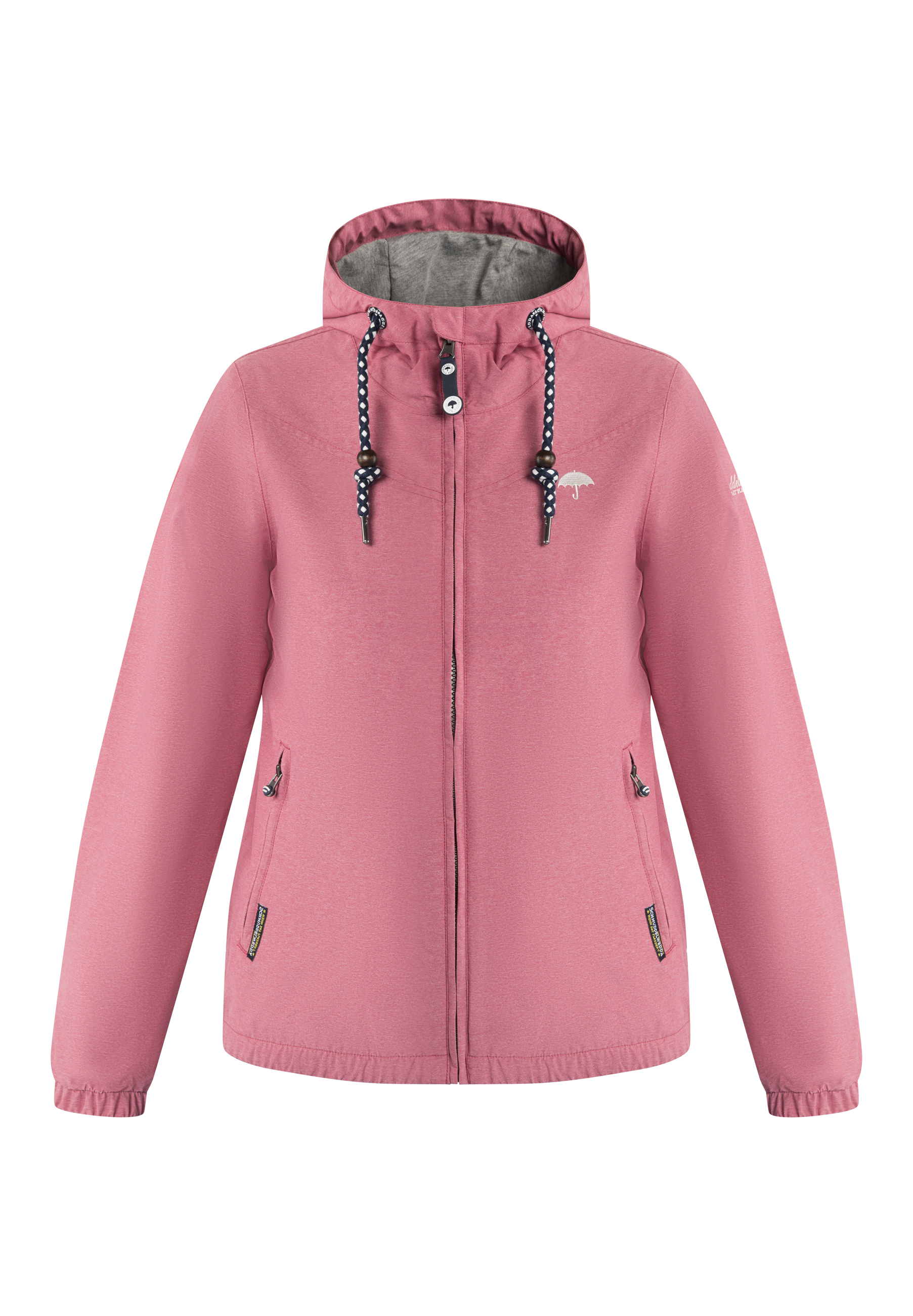 Schmuddelwedda Regenjas Dames Framboos Roze Gem