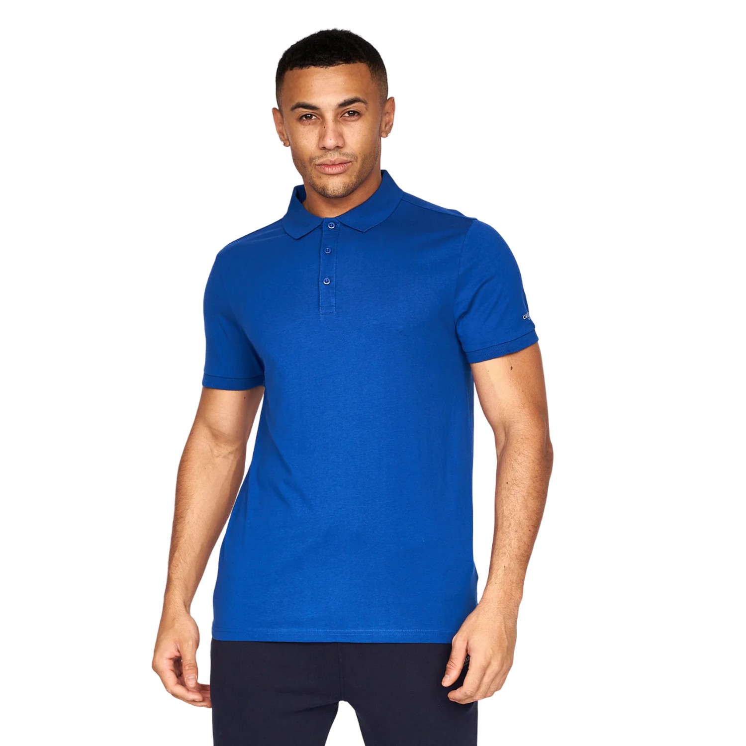 Crosshatch Mens Traymax Polo Shirt (Förpackning med 3) (Svart/Blå/Röd) pikéer herr – bild 2