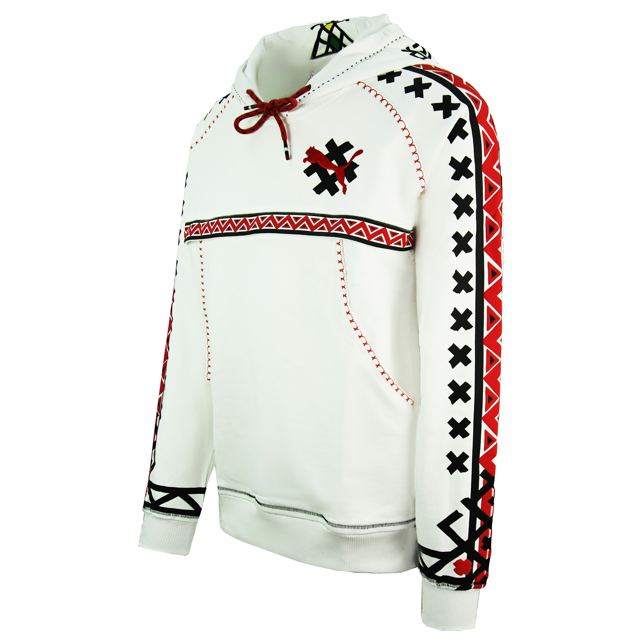 x Jahnkoy Graphic Pullover Långärmad Vit Herr Hoodie 596680 02 2