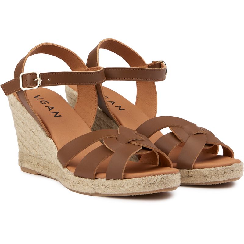 Vgan Veganska Rabarber Espadrill Sandaler dam – bild 2