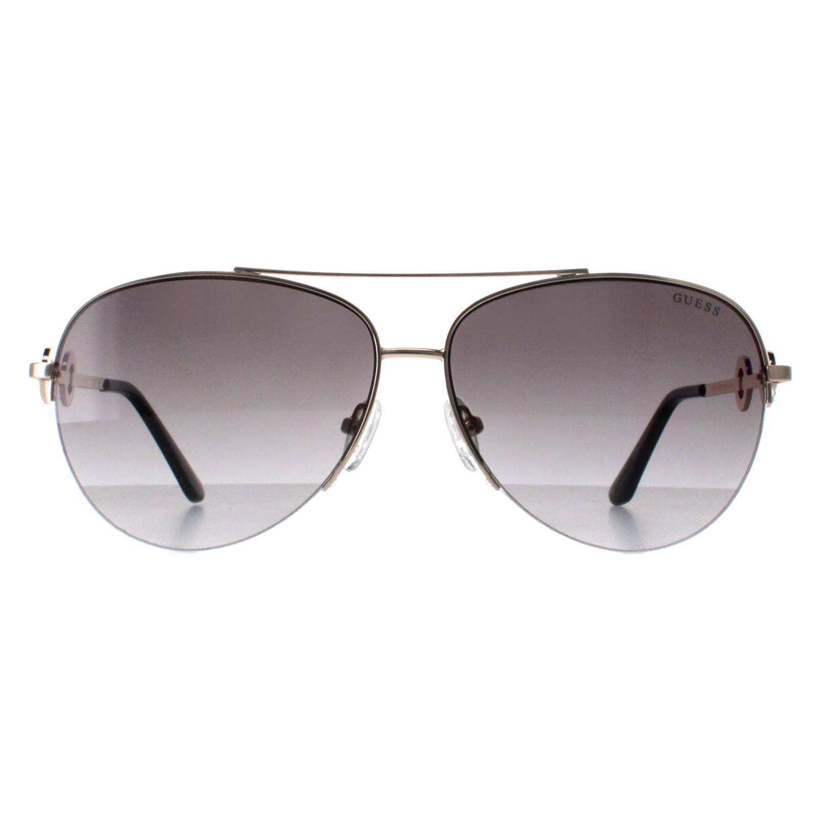 Thumbnail - Guess GF6171 32B gold smoke gradient Sonnenbrille