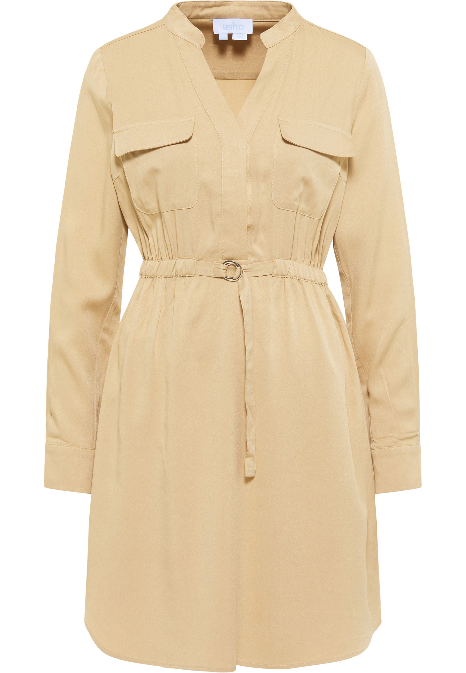 usha BLUE LABEL jurk met lange mouwen qisha