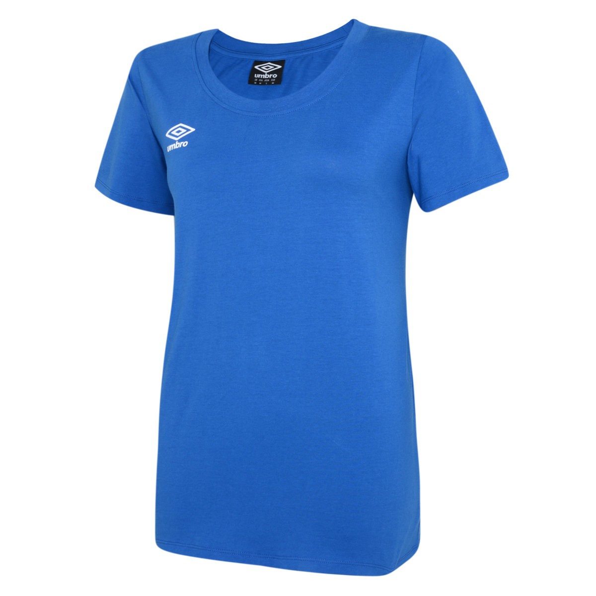 Thumbnail - Umbro Damen/Damen Club Freizeit-T-Shirt (Königsblau/Weiß)