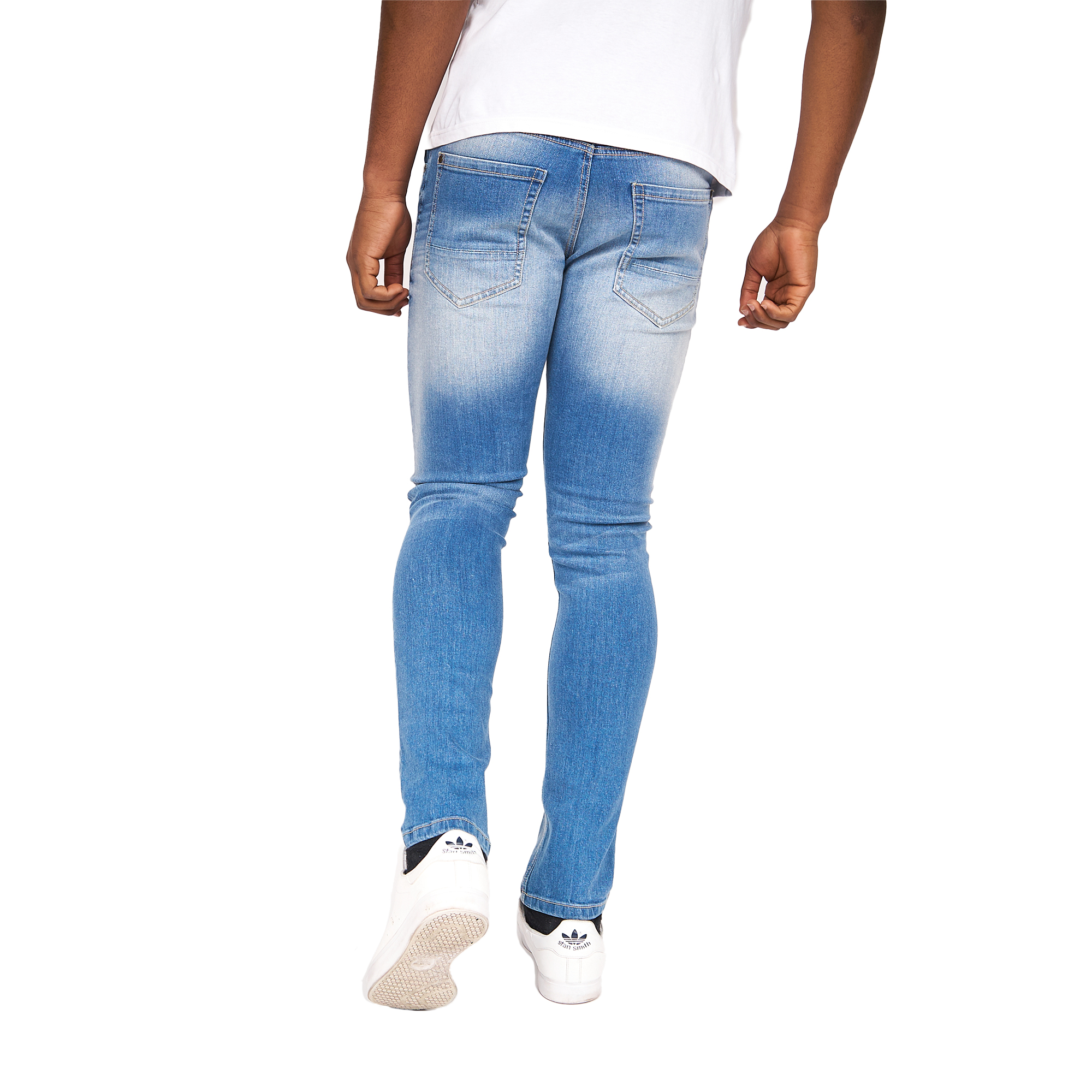 Mens Barbeck Slim Jeans (Light Wash) 2