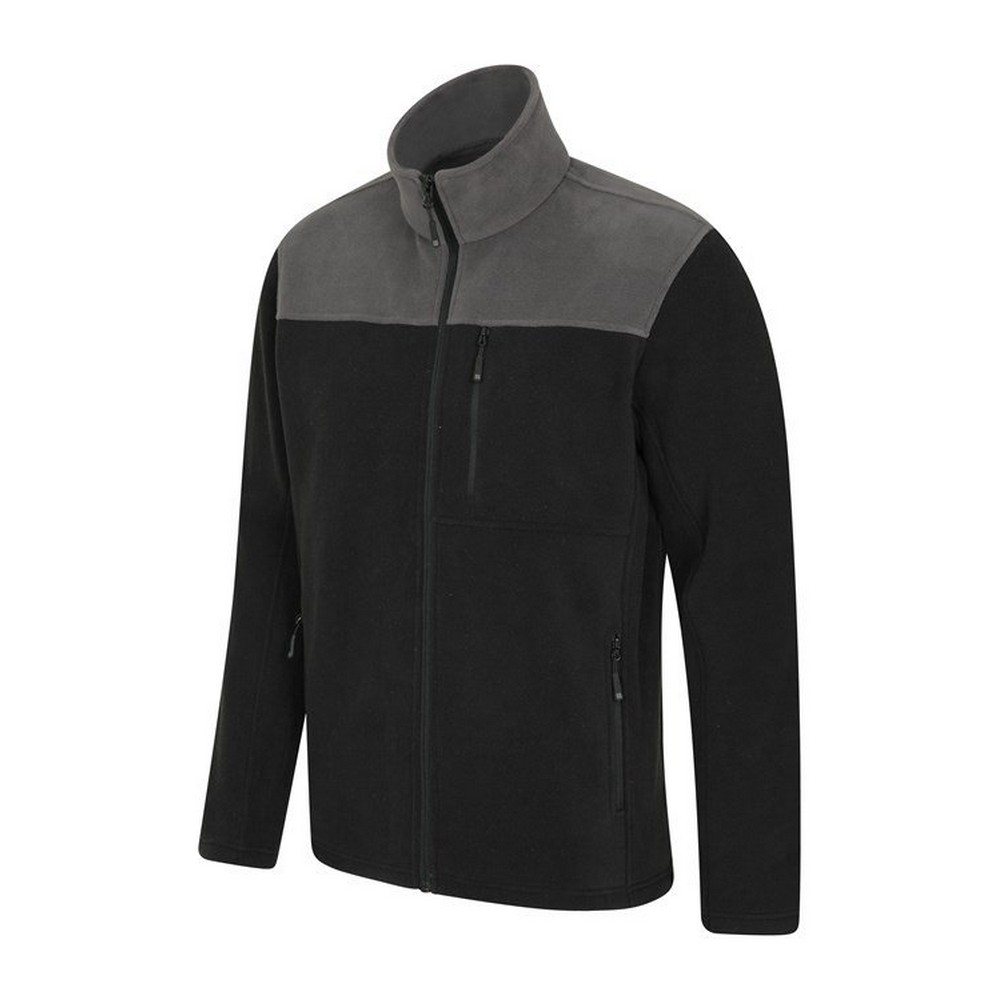 Mountain Warehou Mens Buchanan Fleecejacka (Mörkgrå) herr – bild 2