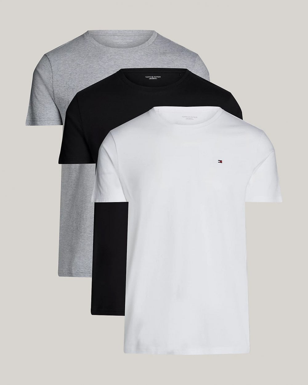 Thumbnail - Tommy Hilfiger 3er-Pack Herren T-Shirts