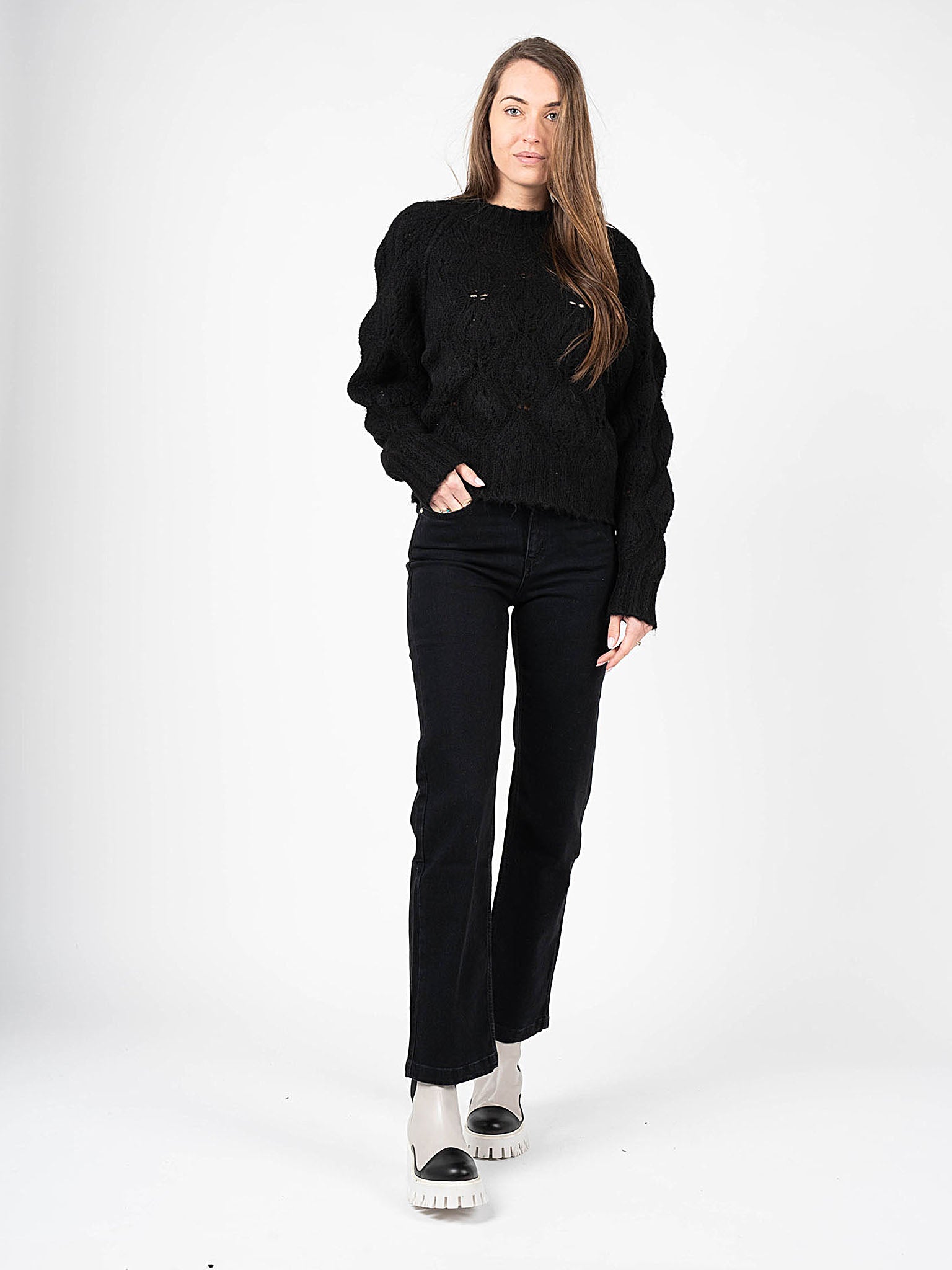 Silvian Heach Pullover Oversize Dam polotröjor – bild 2