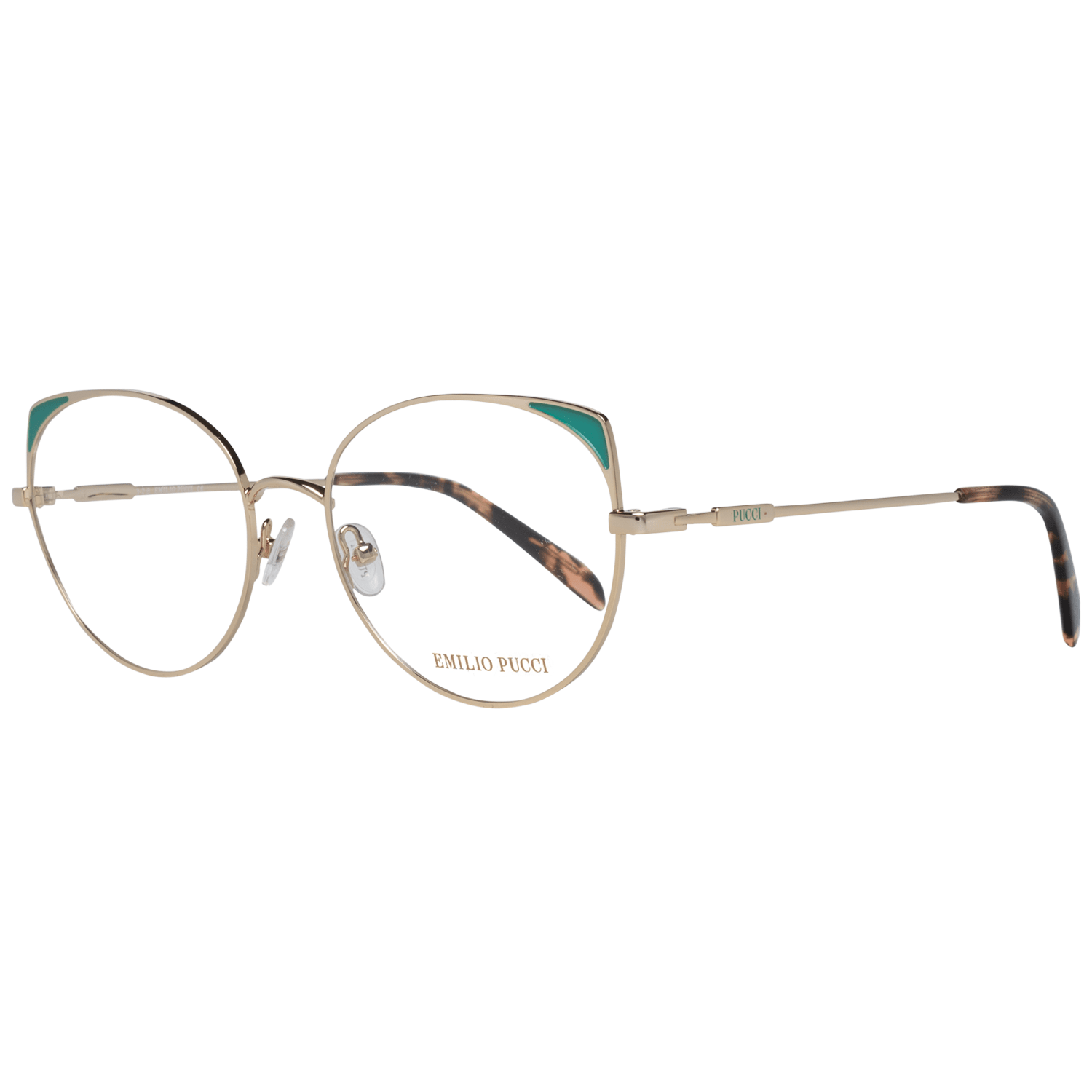 Thumbnail - Emilio Pucci Gold Optical Frames pour femmes