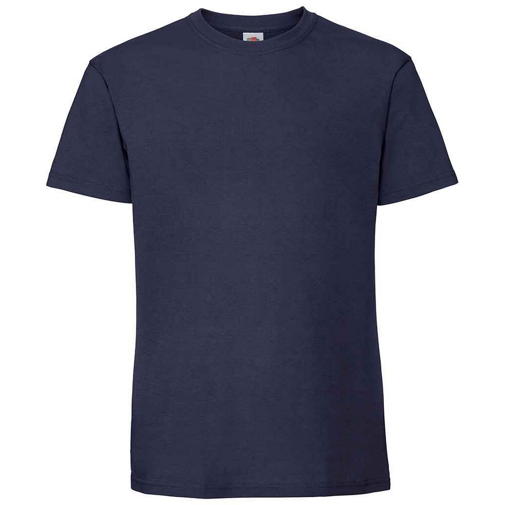 Thumbnail - Fruit Of The Loom Herren Premium T-Shirt (Marineblau)
