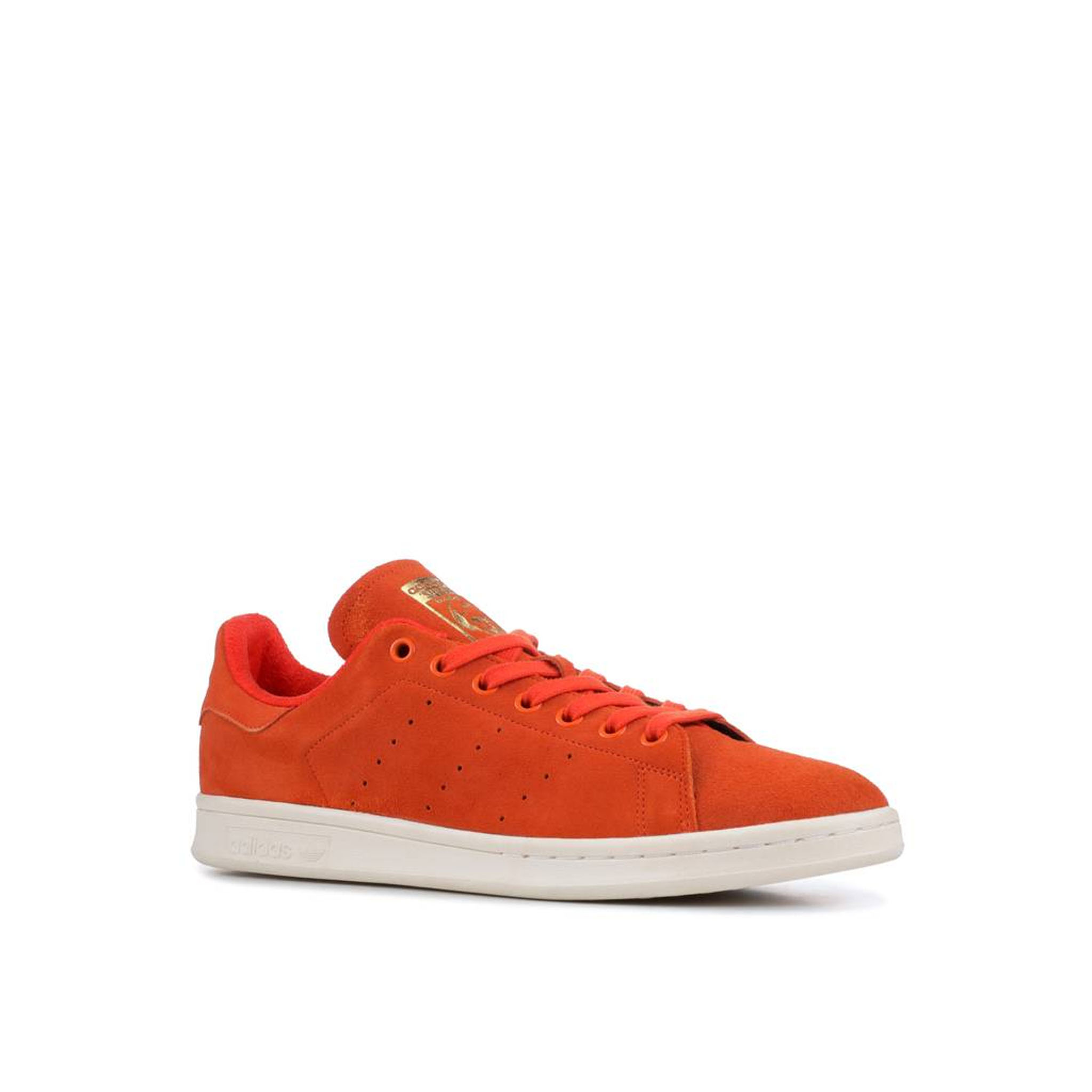 Adidas Stan Smith Mens Orange Trainers låga sneakers herr – bild 2