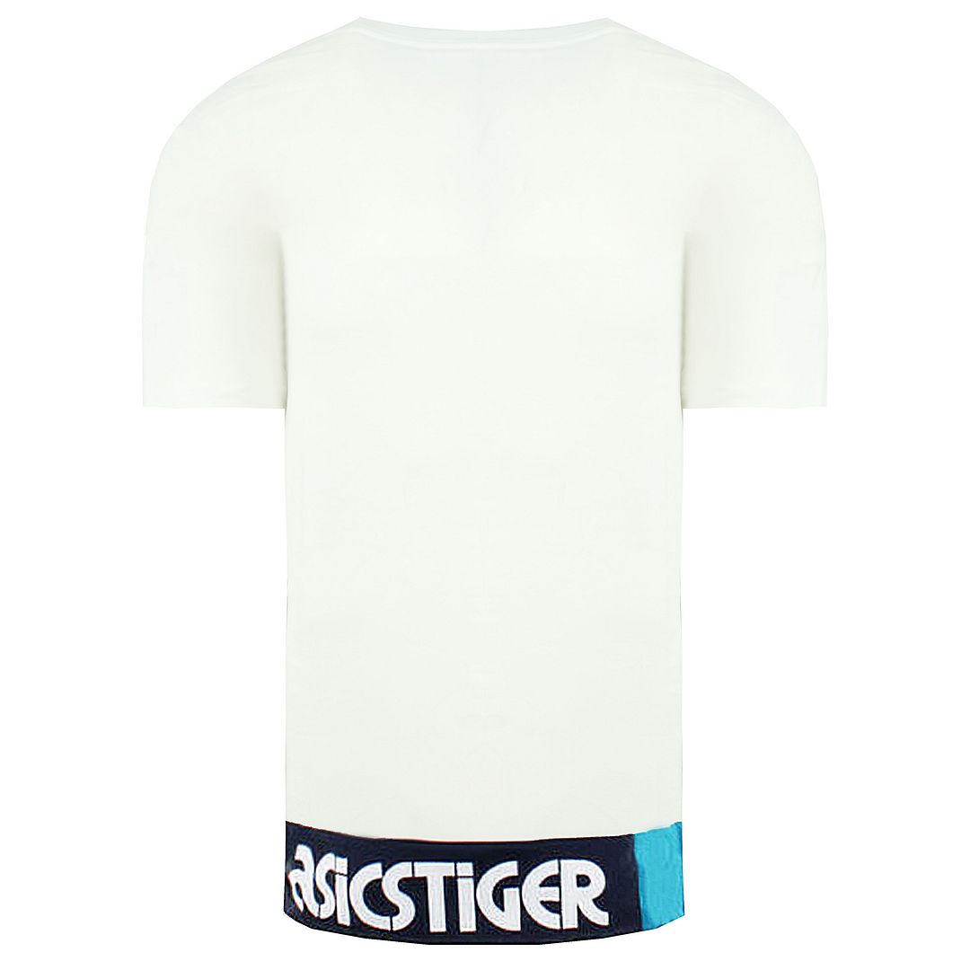 ASICS Onitsuka Mens Vit T-shirt herr – bild 2