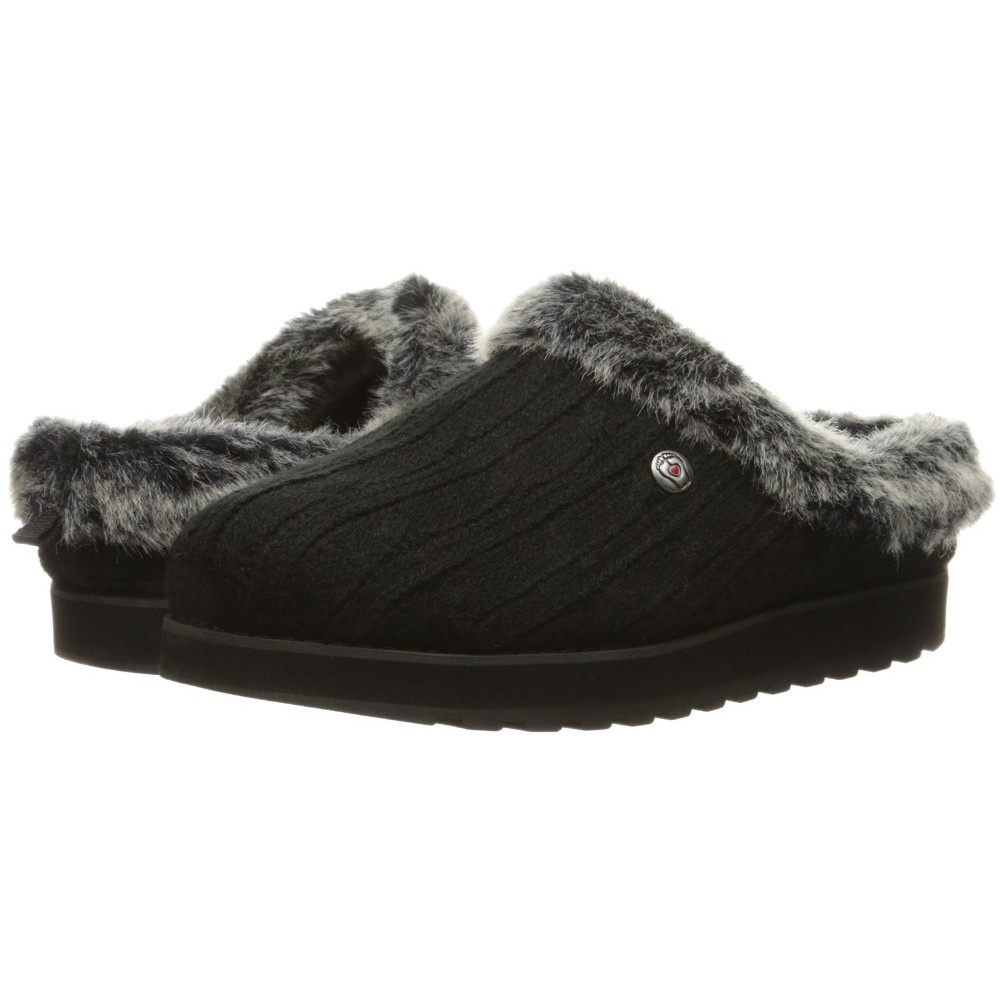 SKECHERS Keepsakes Ice Angel Damtofflor I Svart Polyester För Kvinnor – bild 2