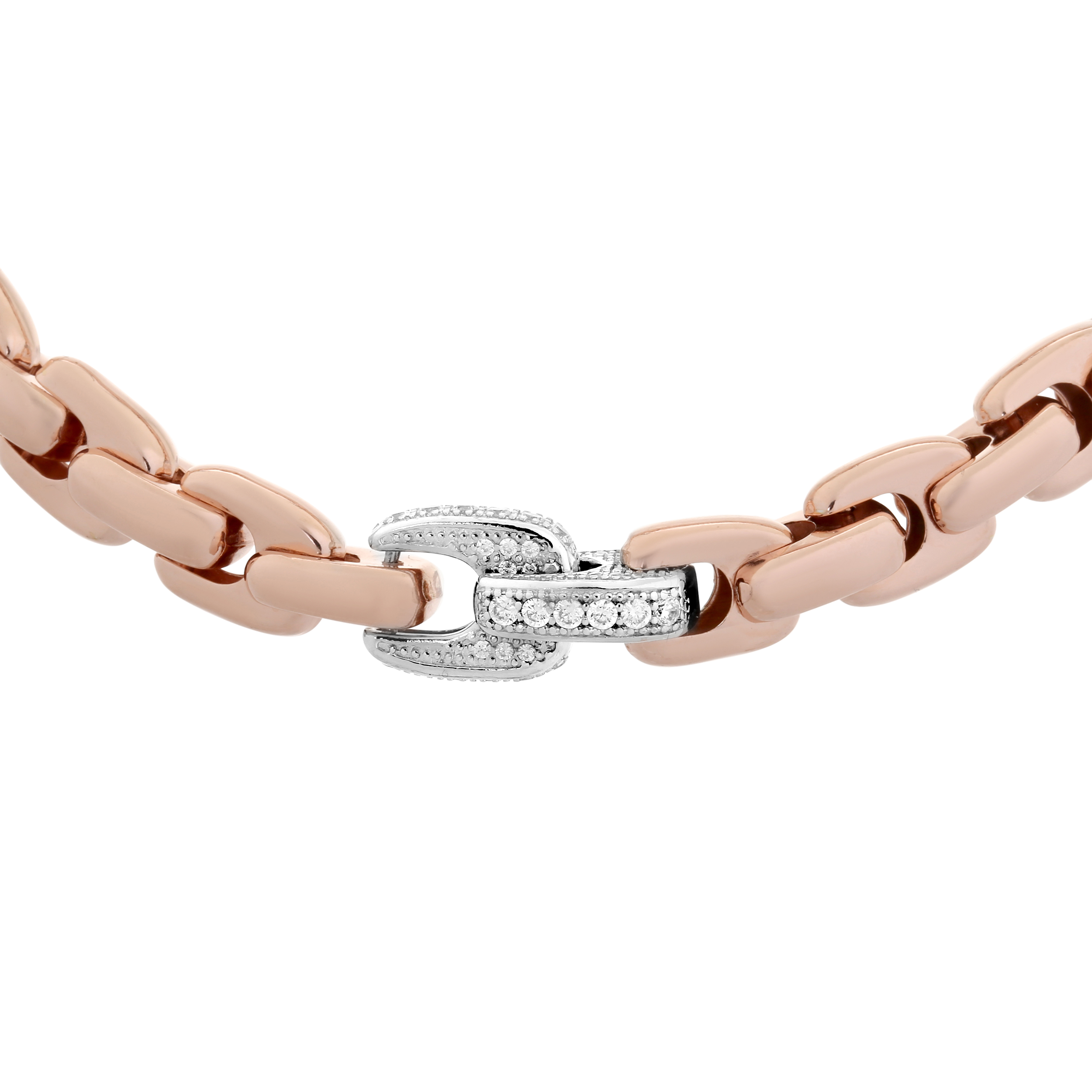 Orphelia Halskette für Damen, Sterling-Silber 925, Rosé, ZK-7158