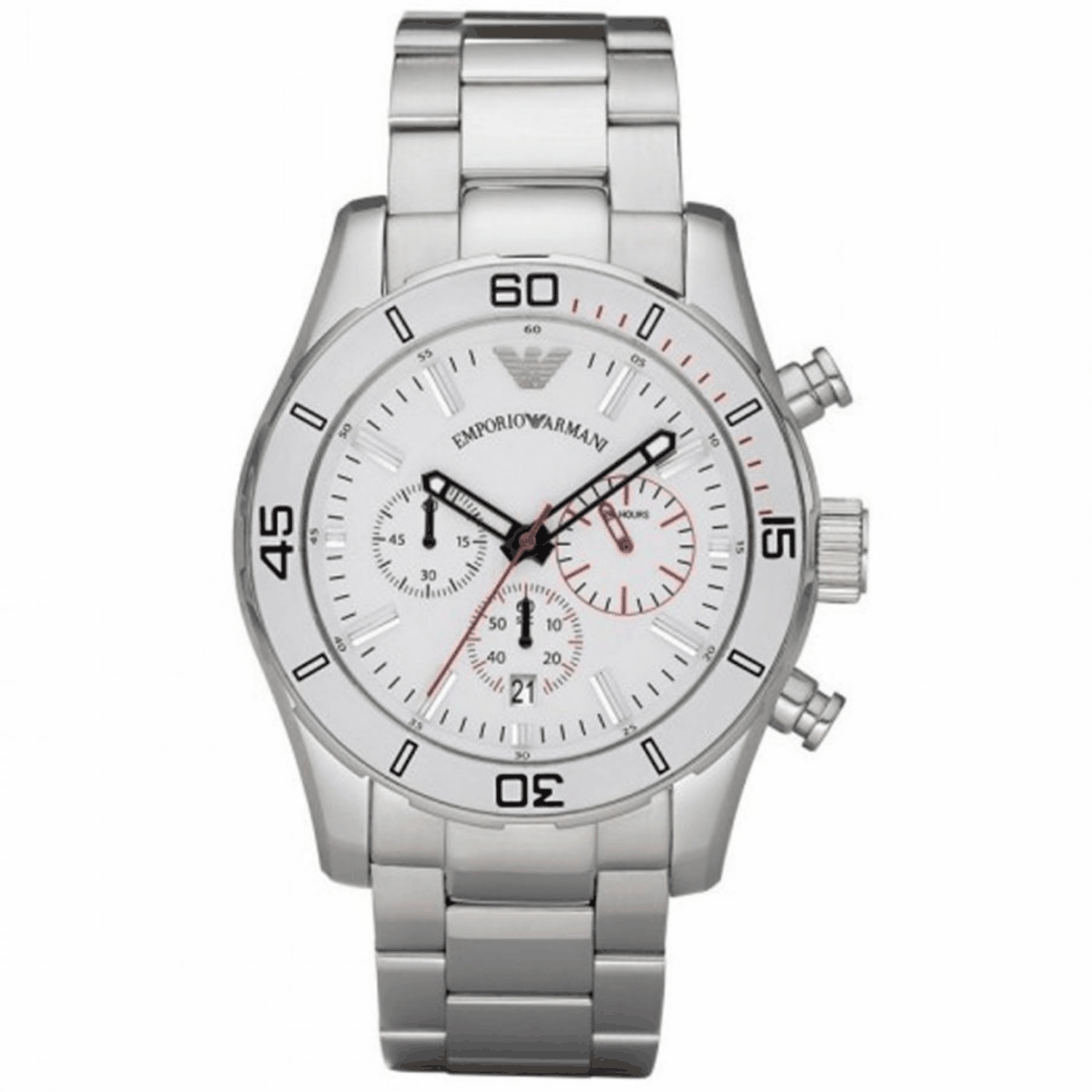 Thumbnail - Emporio Armani Herrenuhr Quartz Grau