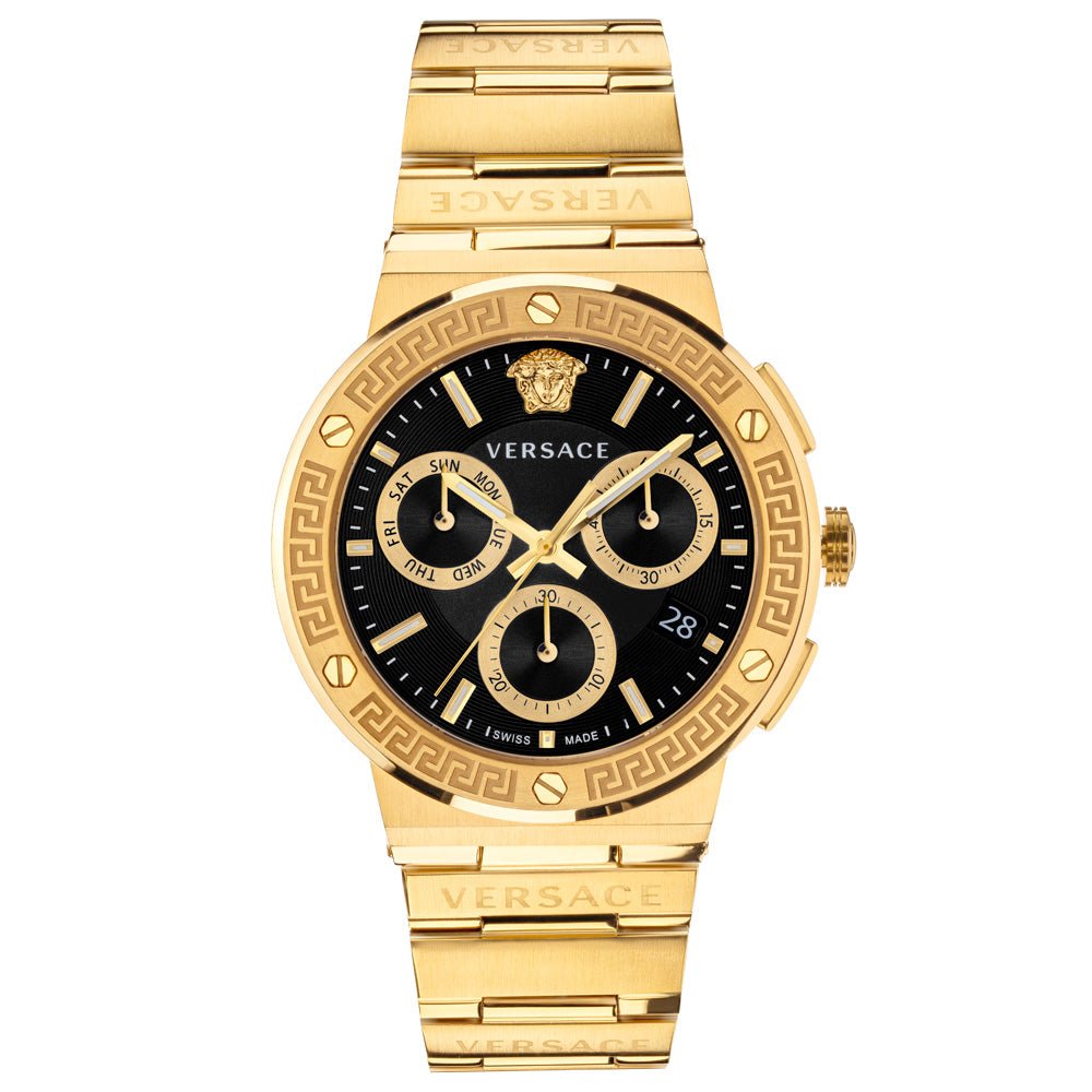 Versace VEZ900421 Herrenuhr Greca Logo Chrono