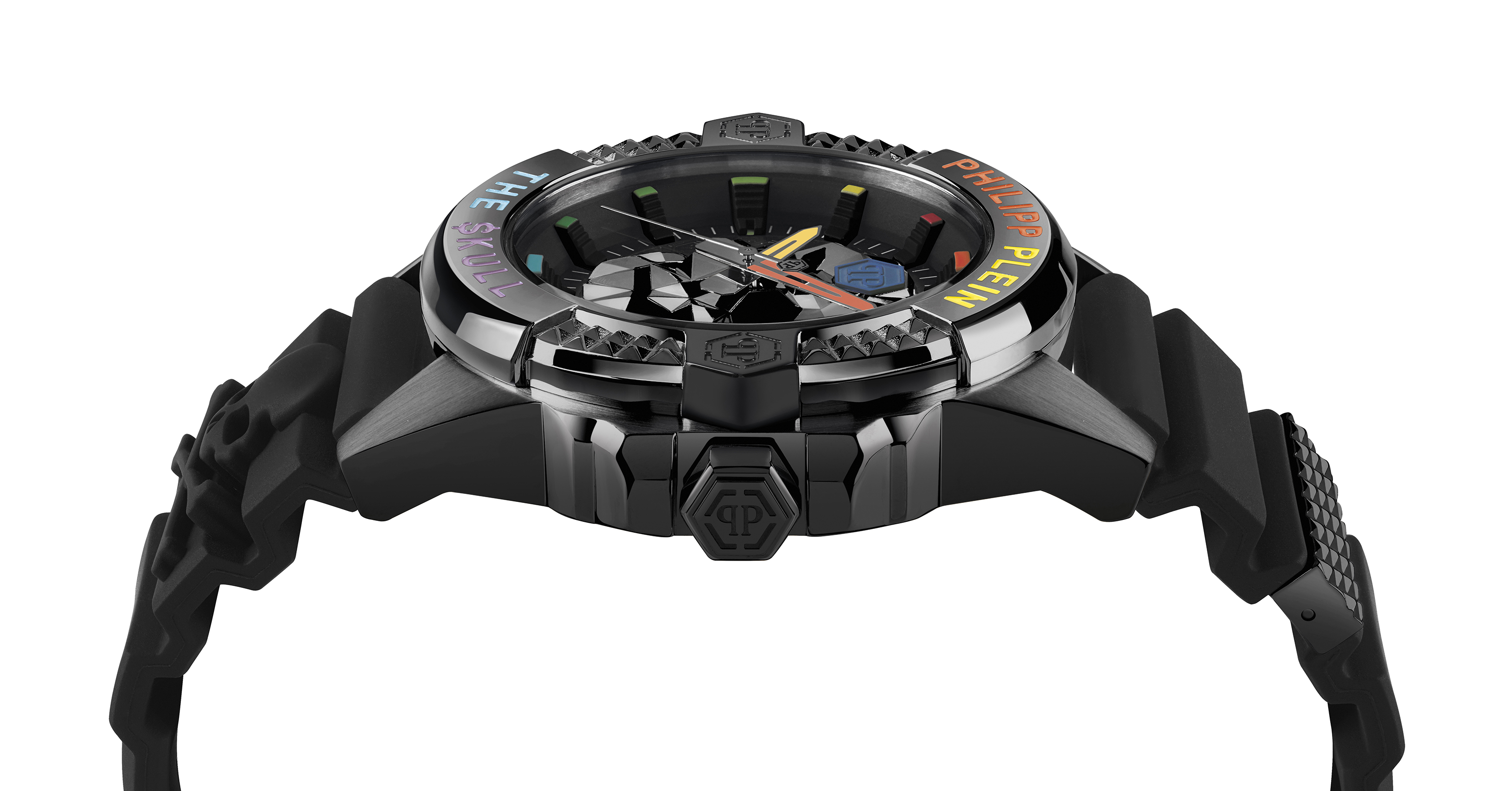 Philipp Plein The $kull Herrklocka Svart PWAAA0621 – bild 2