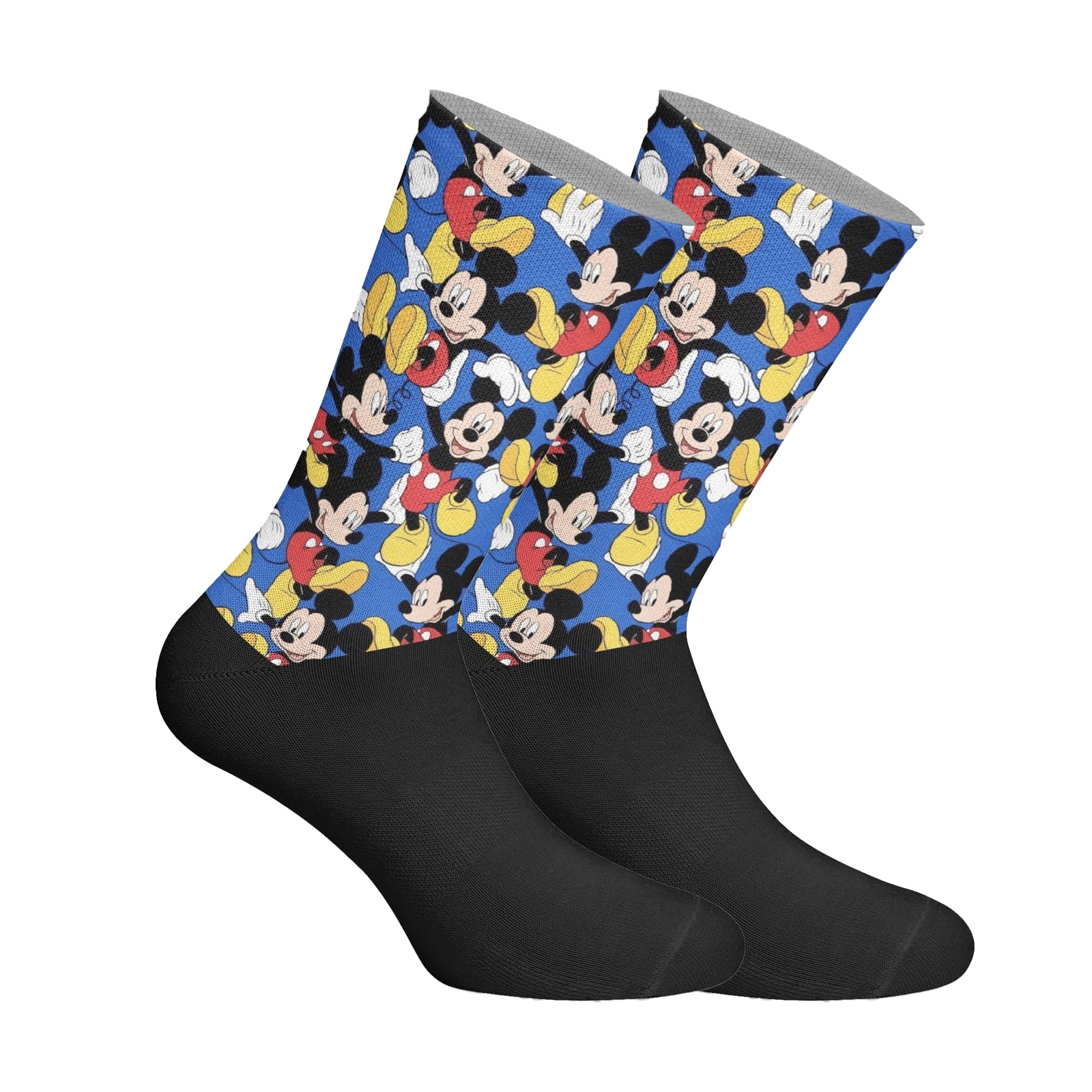 Thumbnail - Elastische bedruckte lange Socken für Unisex