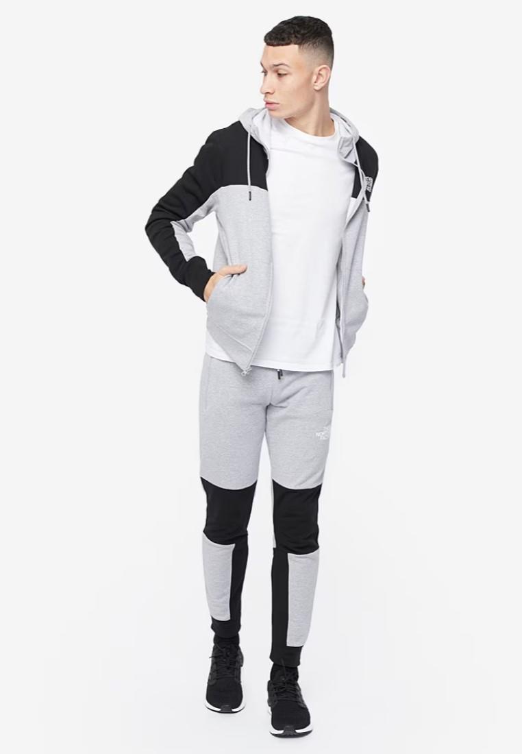 Thumbnail - The North Face Herren Himalayan Zip Up Trainingsanzug in grau