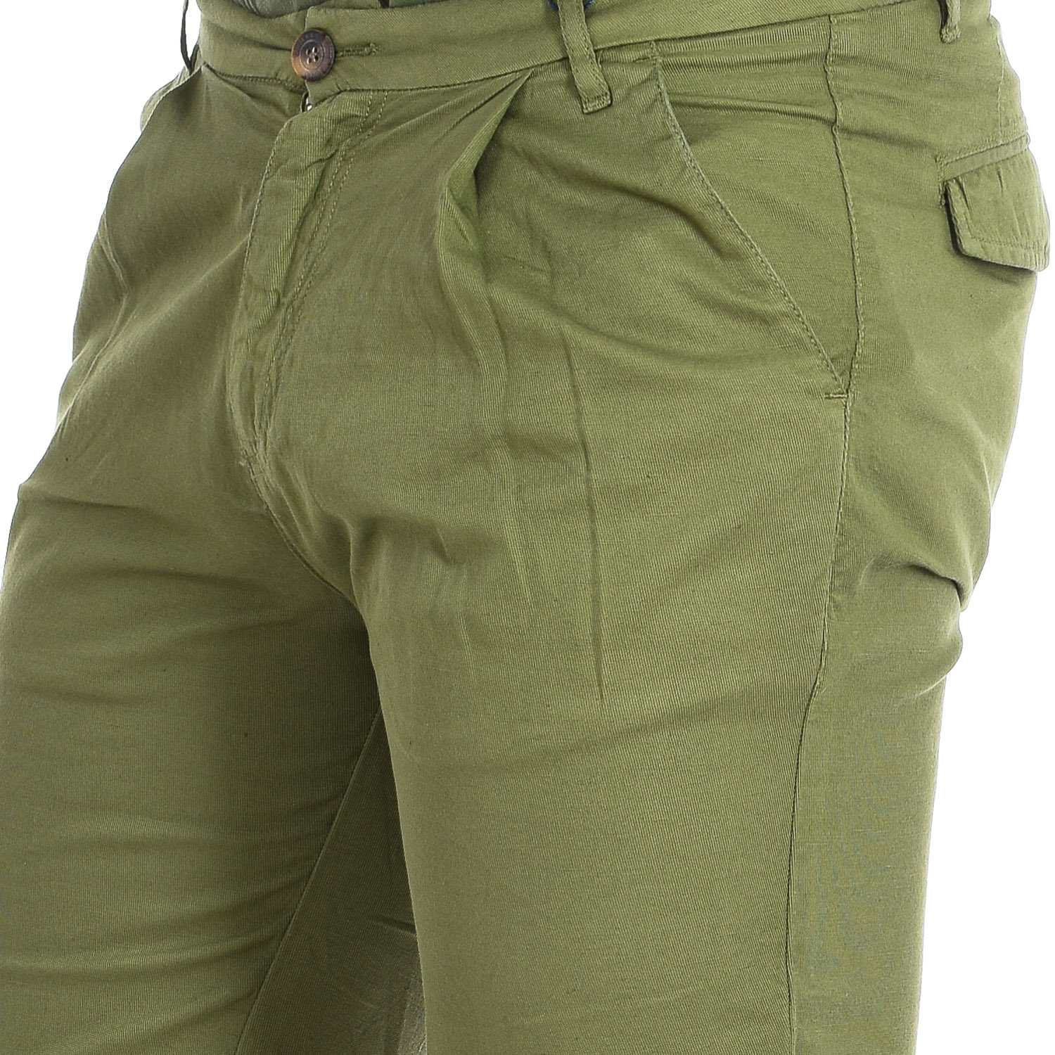 LA MARTINA Bermudashorts för män med rak fåll TMB004-TL121 herr – bild 2