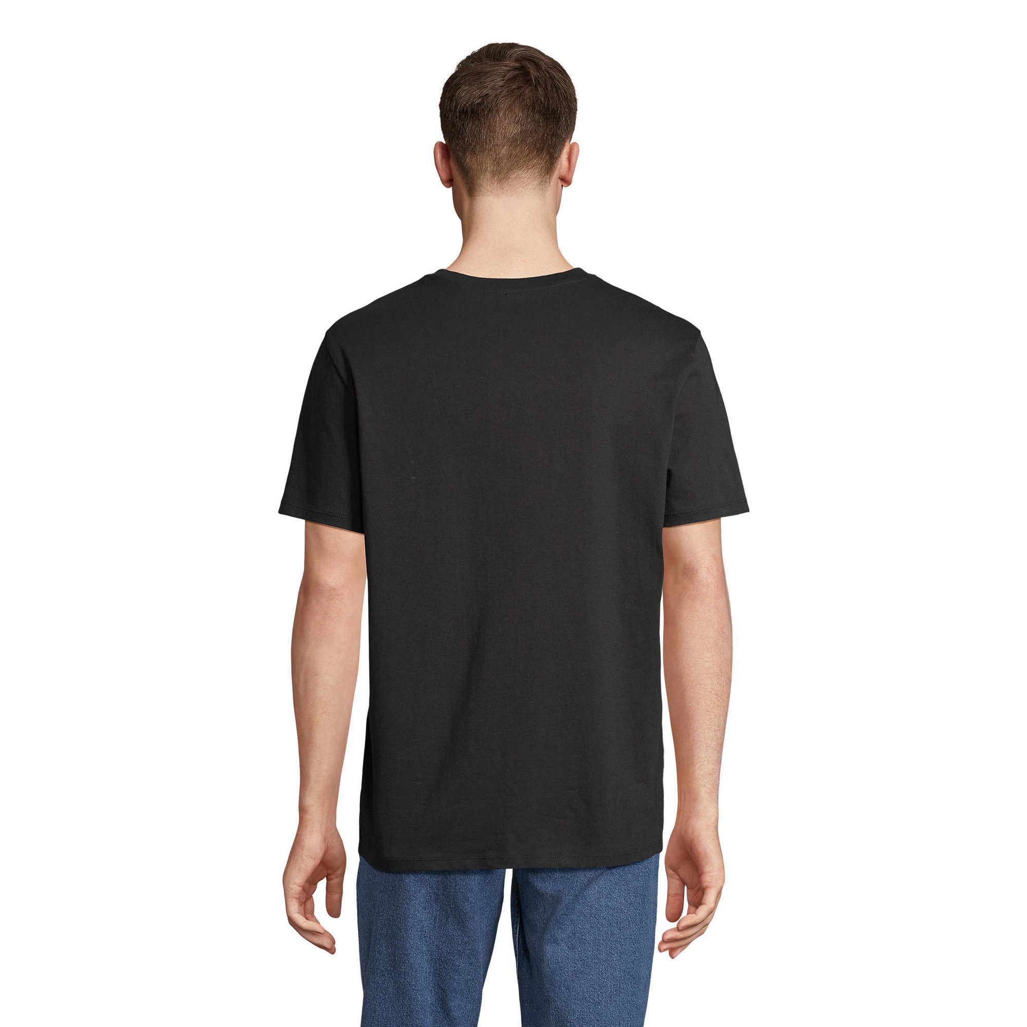 SOLS Unisex Adult Legend Organic T-Shirt (Djupt svart) dam – bild 2