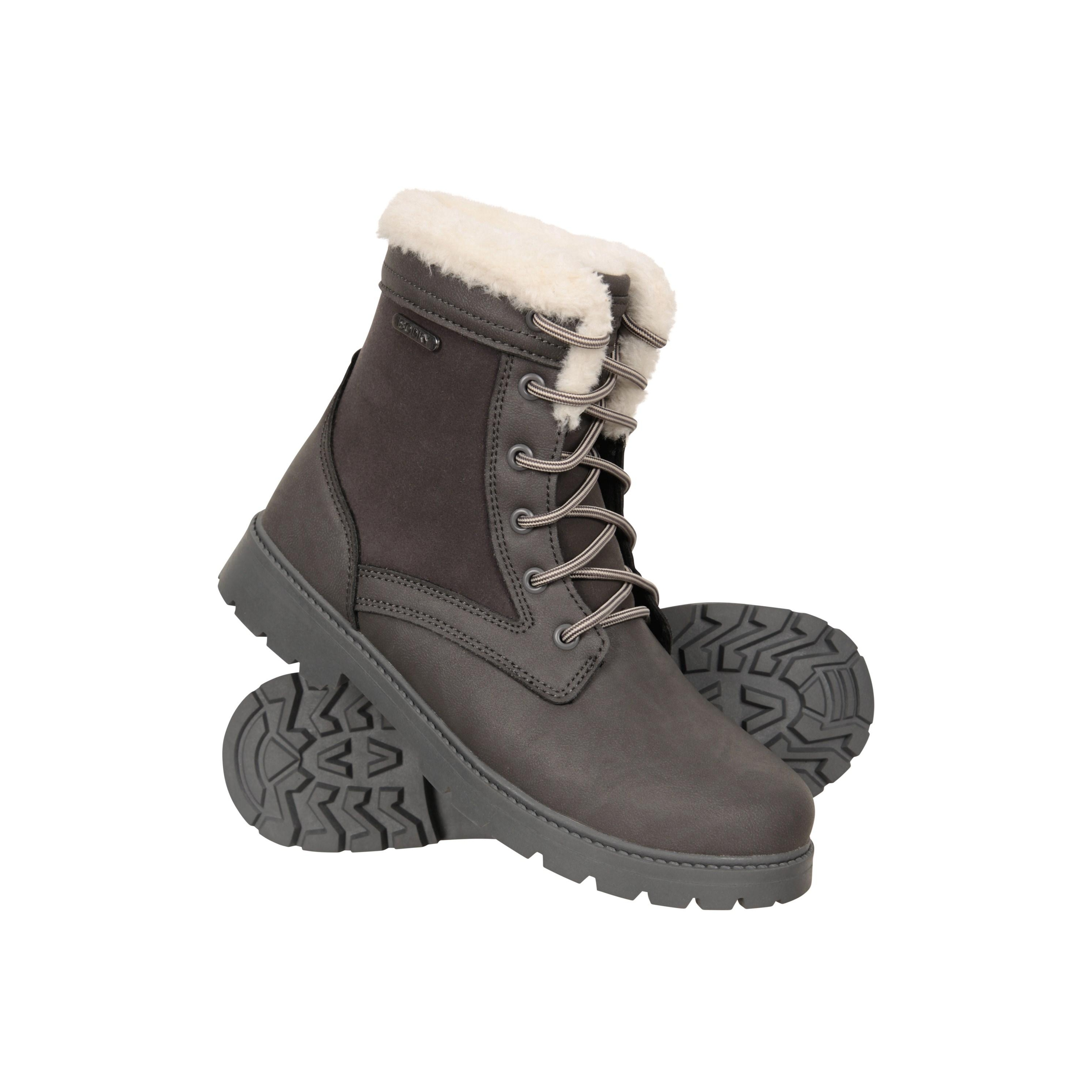 Thumbnail - Mountain Warehouse - Damen Stiefeletten, Thermisches Material (Holzkohle)