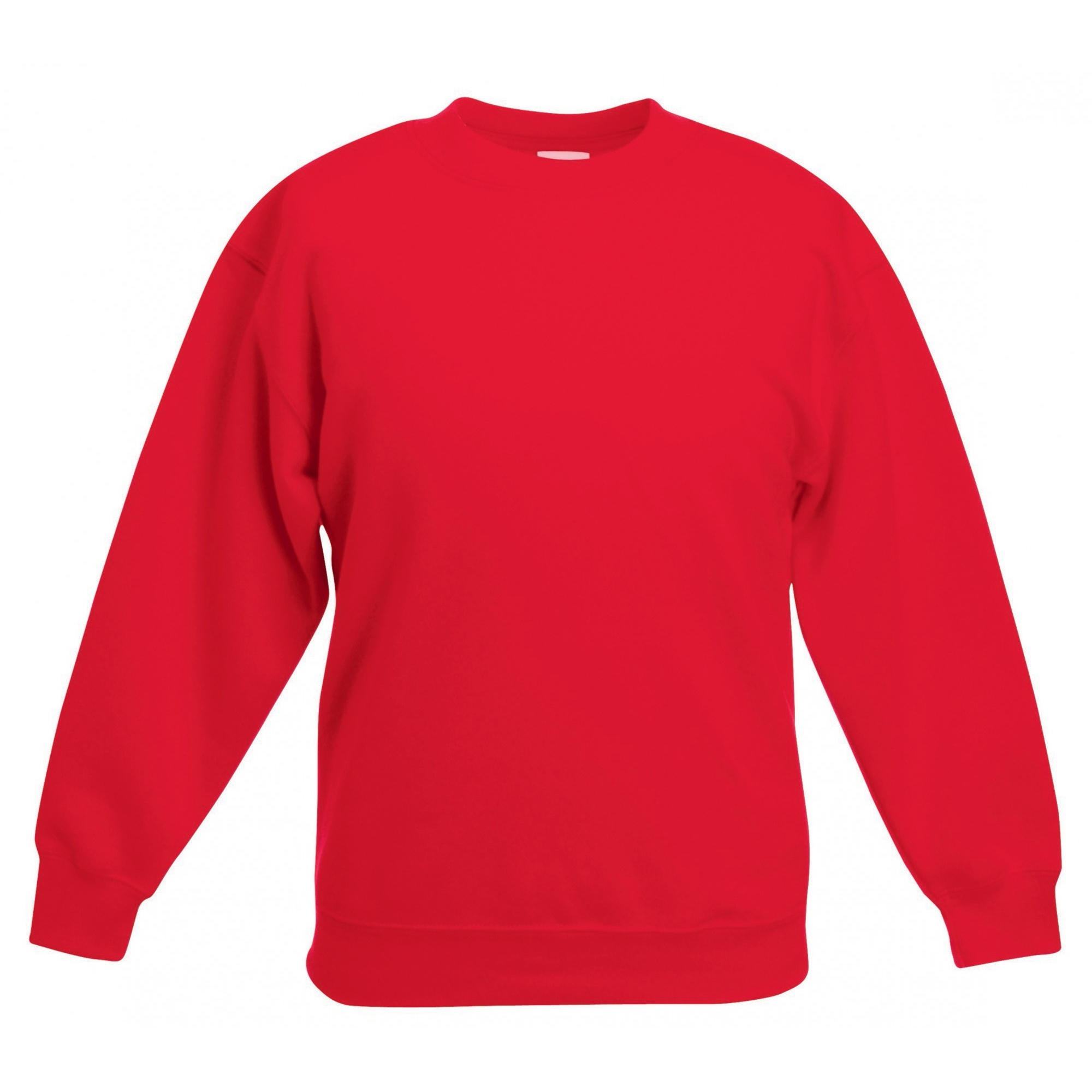 Fruit Of The Loom Kinder Unisex Premium 70/30 Sweatshirt (Rot)