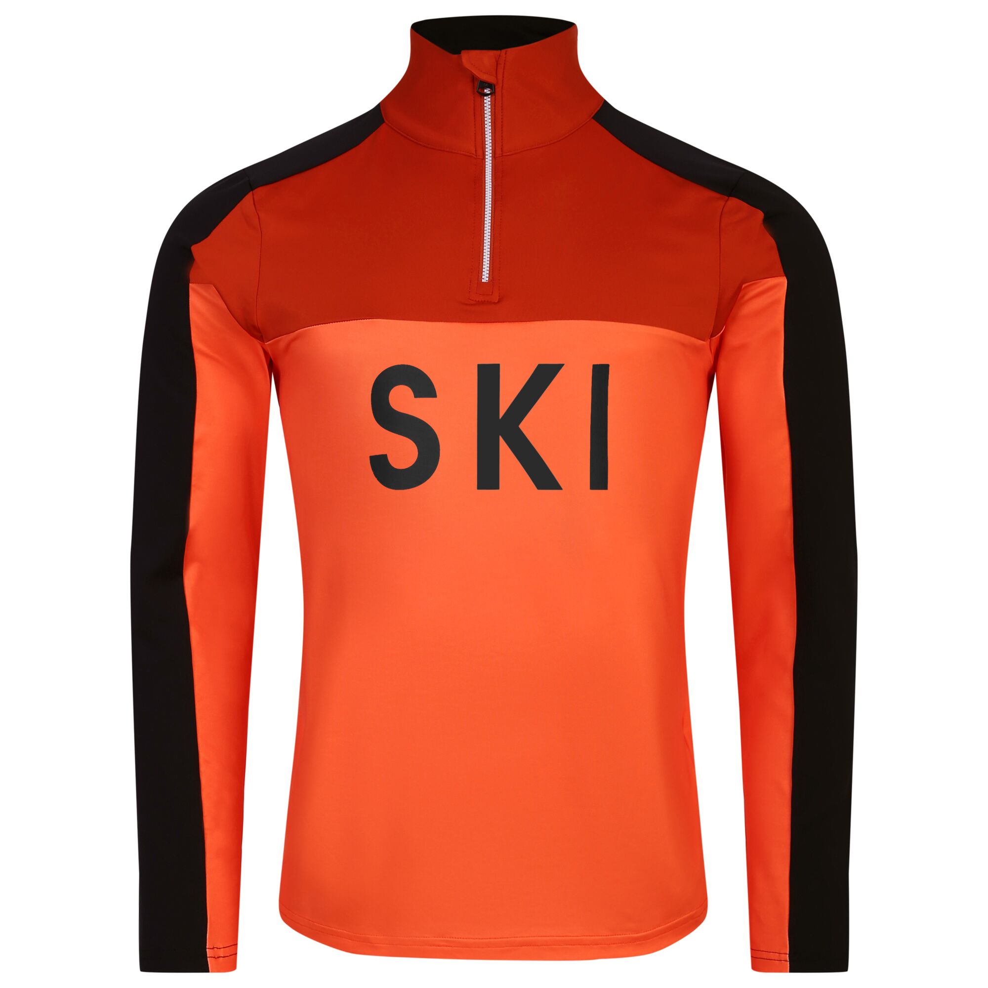 Dare 2B Heren Ski Core Stretch Basislaag Top (Puffins Sinaasappel/Rooibosthee)
