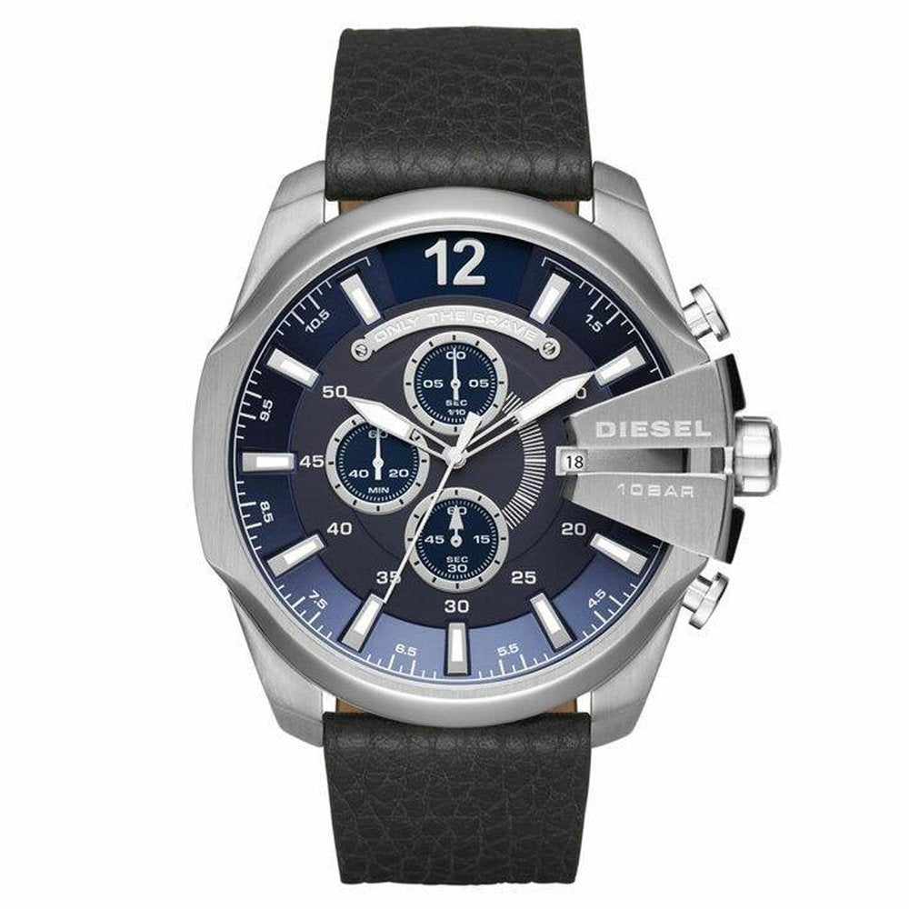 DZ4423 Mega Chief Navy Blue Dial Chronograph herrklocka