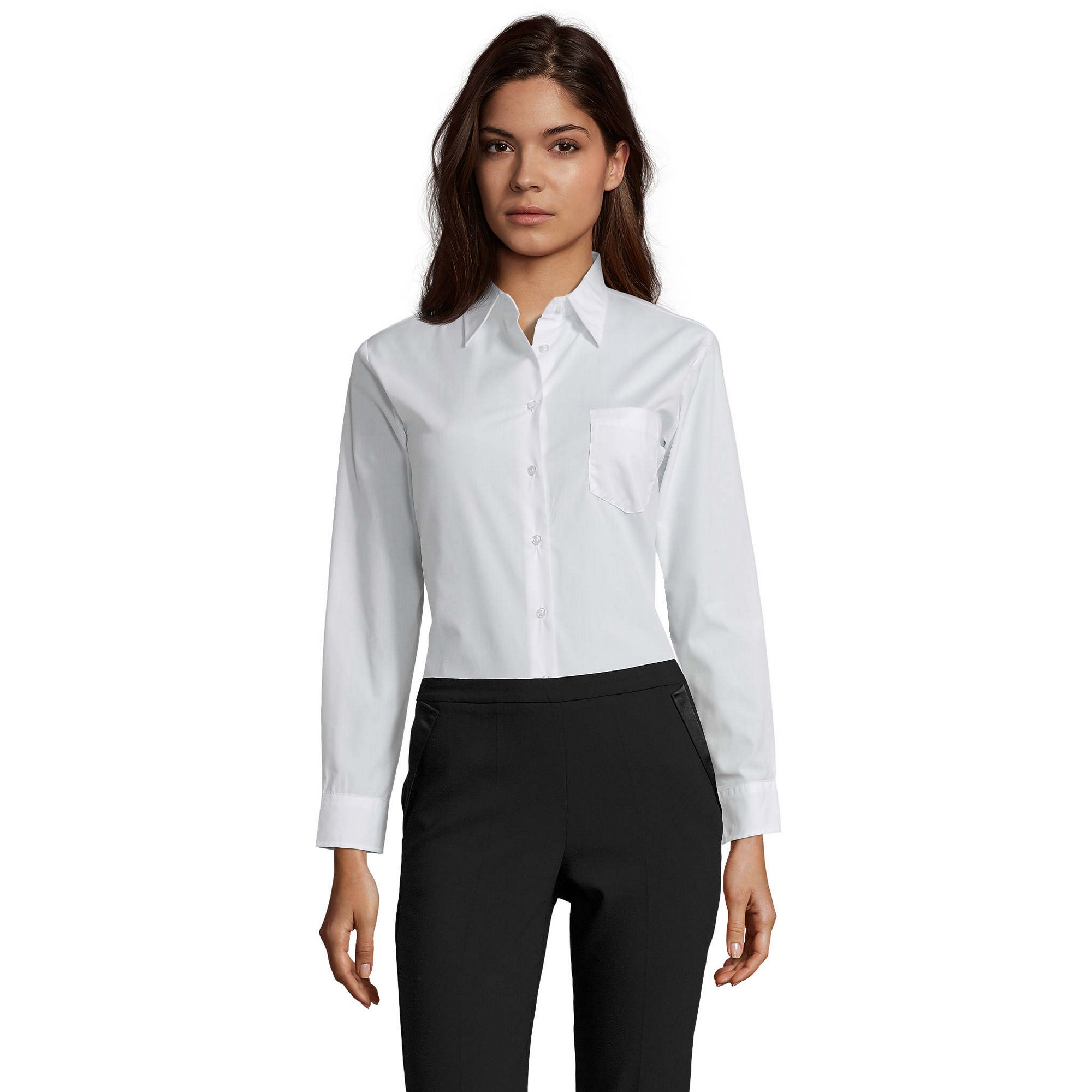 SOLS - "Executive" Bluse für Damen - Business Langärmlig ()