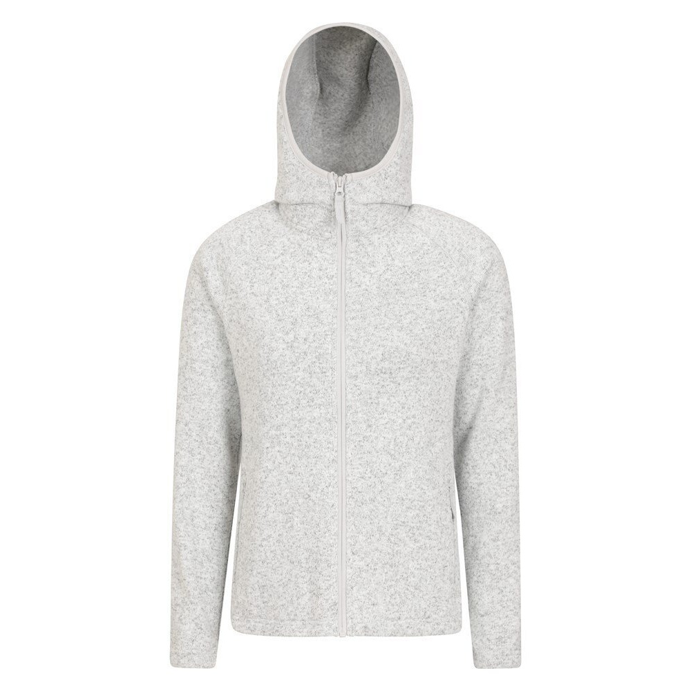 Thumbnail - Mountain Warehouse Damen/Damen Nevis Full Zip Hoodie (Grau)