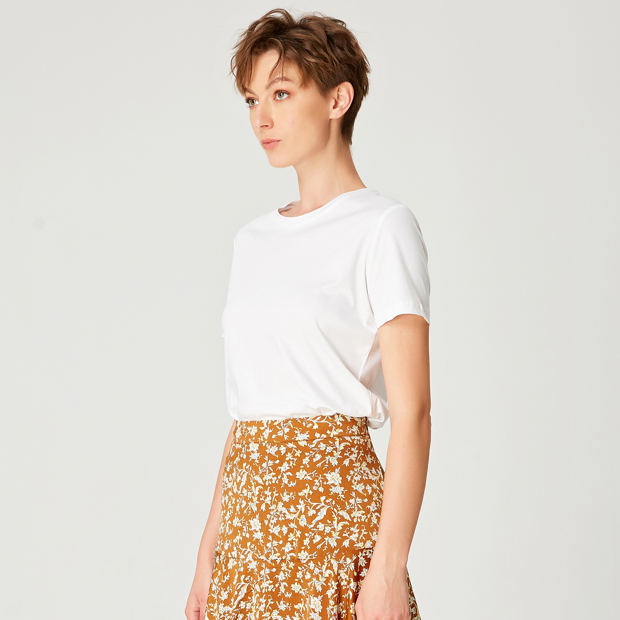 Smart & Joy T-shirt i bomull dam – bild 2