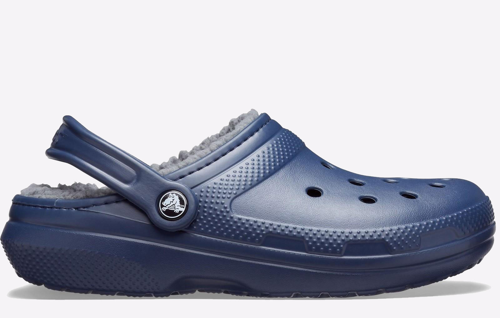 Thumbnail - Sabots Classic doubles Crocs Pour Homme en Bleu Marine
