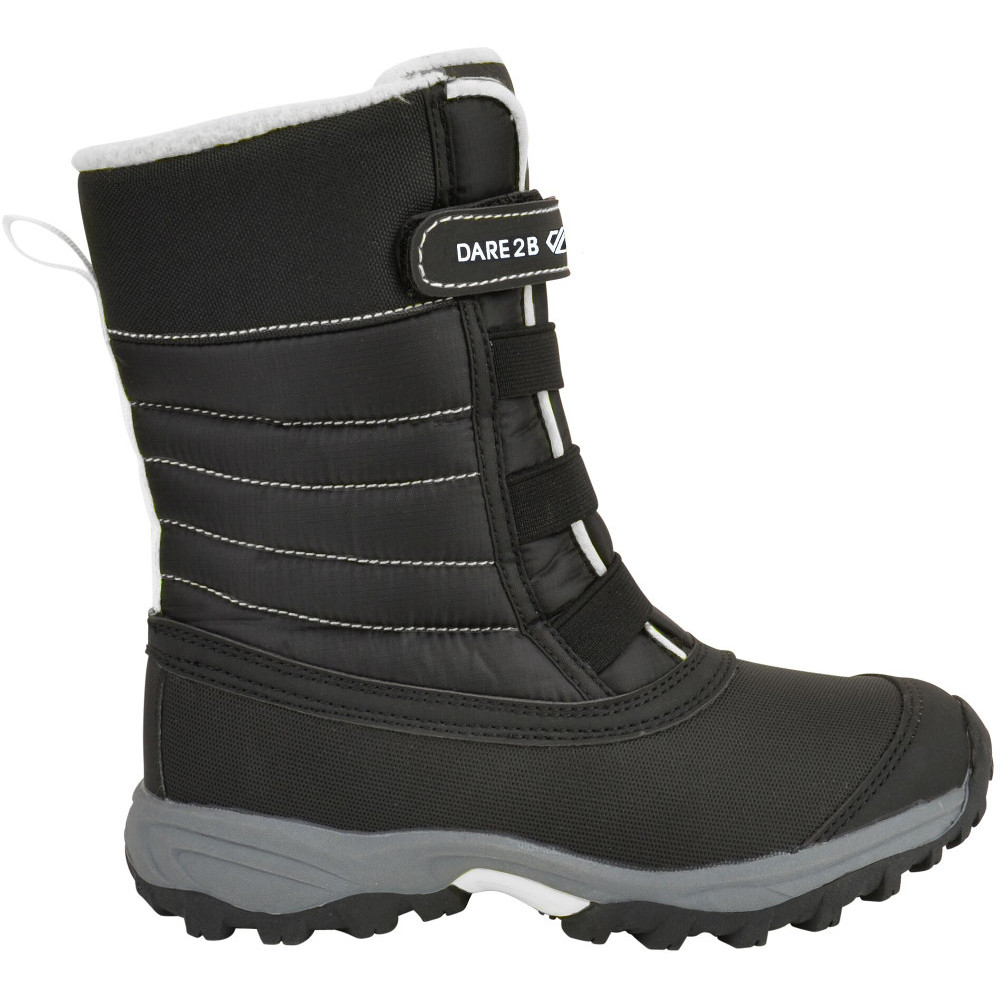 Dare 2B Girls Skiway Junior Ii Water Repellent Snow Boots - Black - Size Uk 10 Kids
