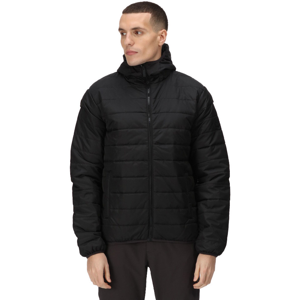 Regatta Heren Helfa Geïsoleerde Warme Gequiltte Hooded Jakket