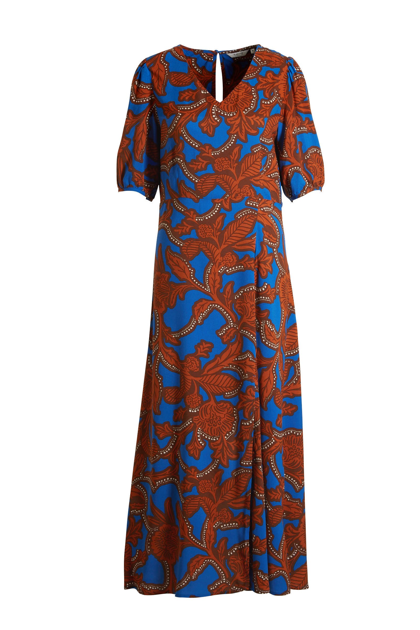 Thumbnail - B.Young Kleid BYJOSA mit Allover-Print Terra/Blau