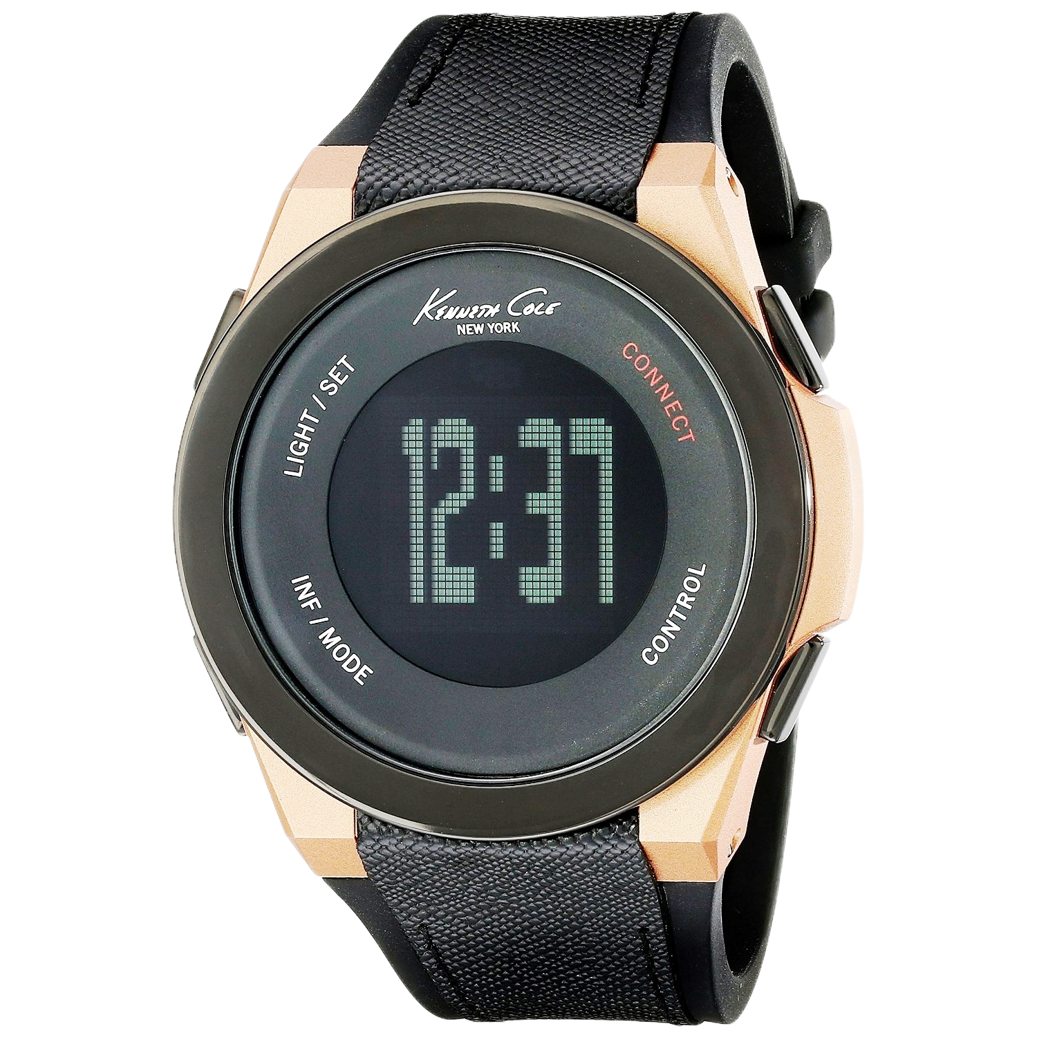 Thumbnail - Kenneth Cole Herrenuhr Quartz Schwarz Bronze