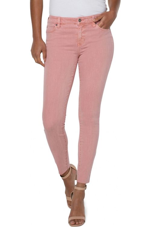 Thumbnail - Abby-Jeans mit knöchellangem, knöchellangem Saum in Rose Blush