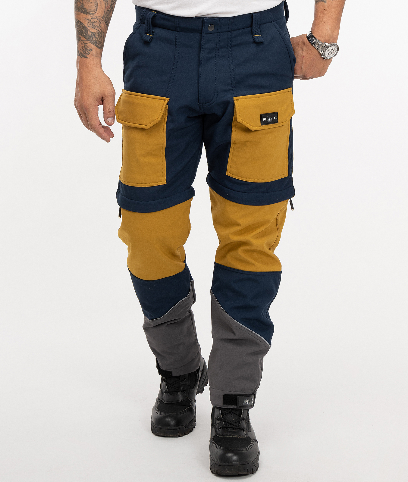 Thumbnail - Rock Creek Softshellhose Dunkelblau
