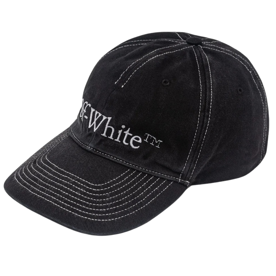 Off-White Bookish OW svart basebollkeps herr – bild 2