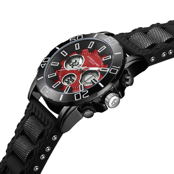 Anthony James Handmonterad Limited Edition Speedster analoga klockor herr – bild 2