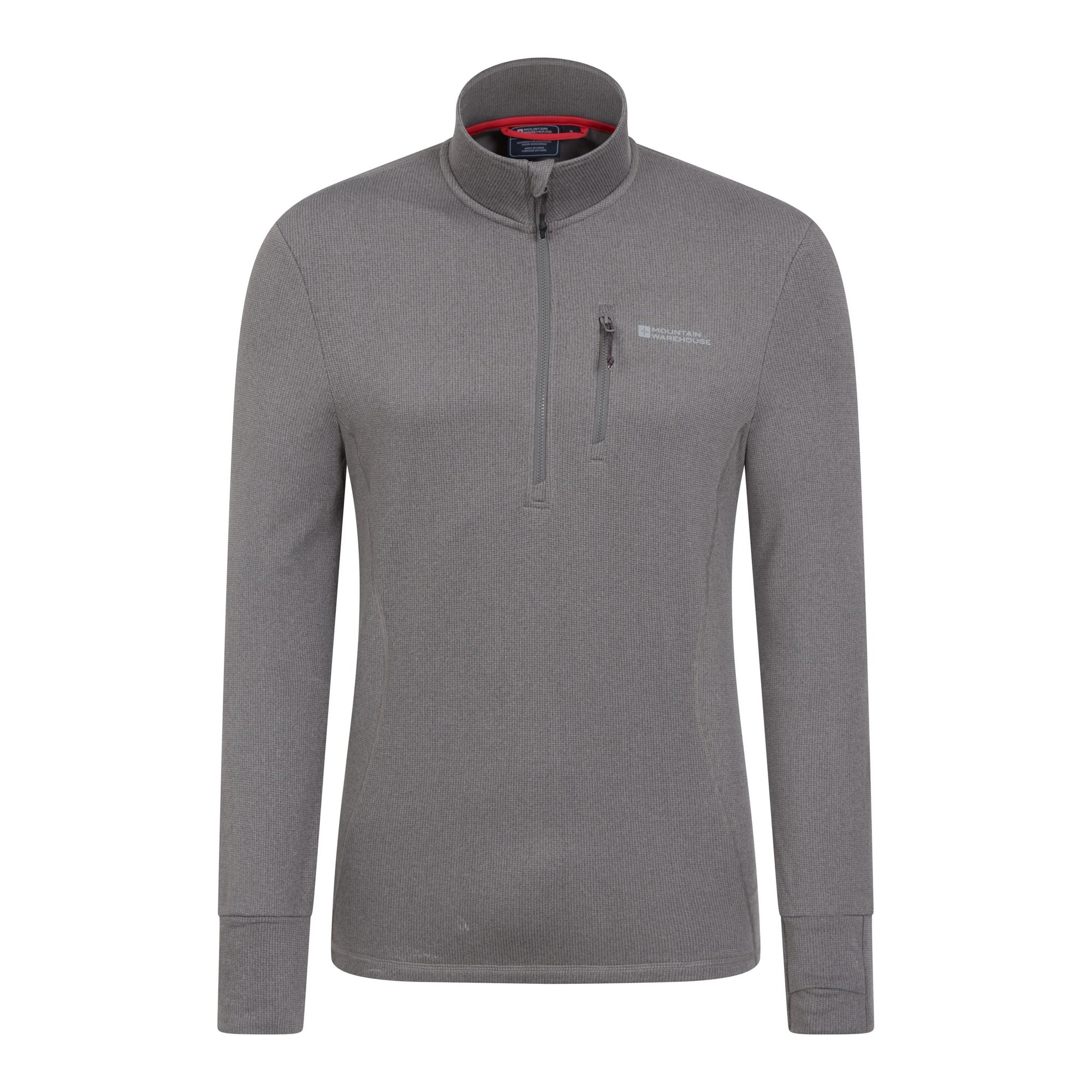 Thumbnail - Mountain Warehouse - "Marathon" Fleece-Oberteil für Herren (Grau)